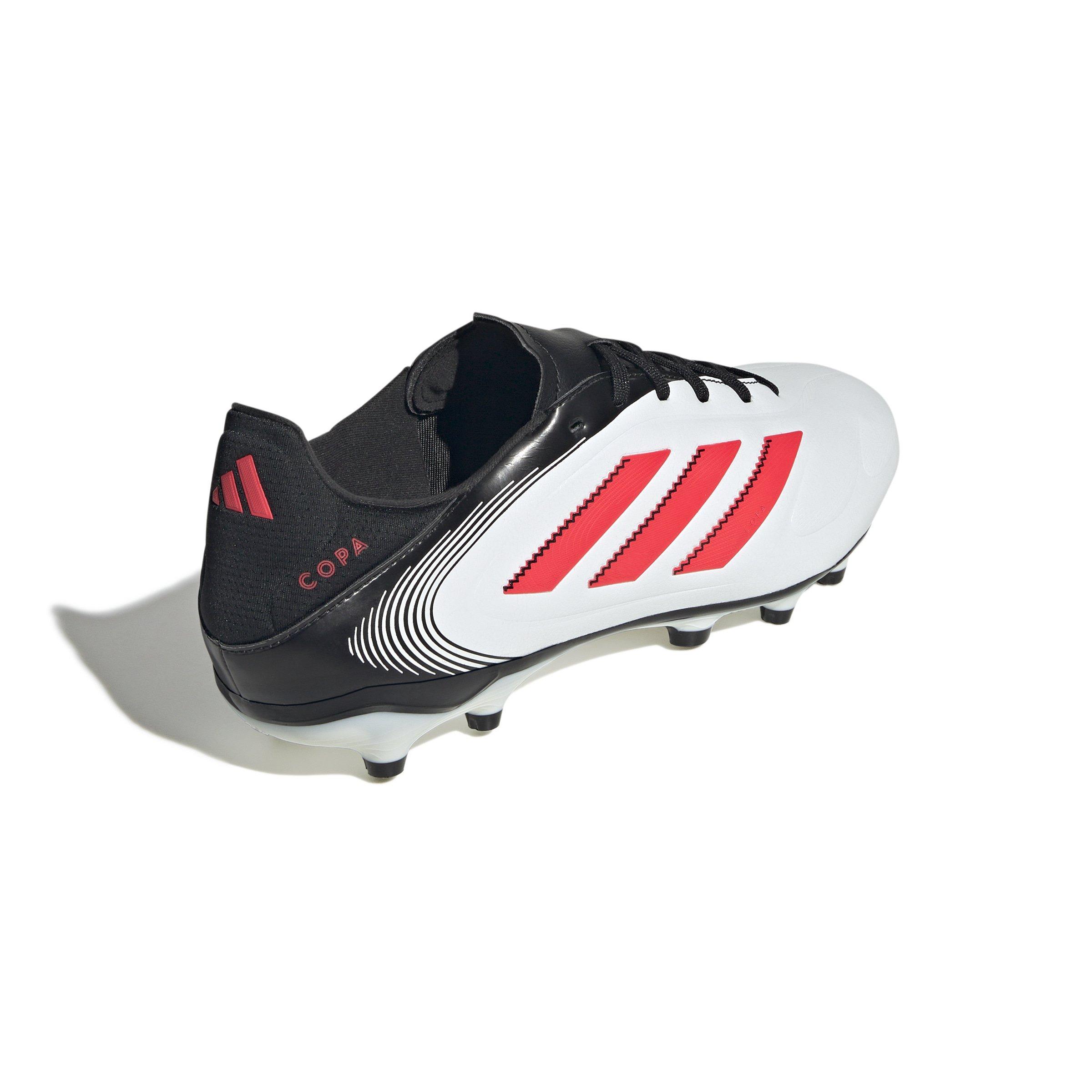 adidas Copa Pure III Men's Lace Up Soccer Cleat - White/Red/Black