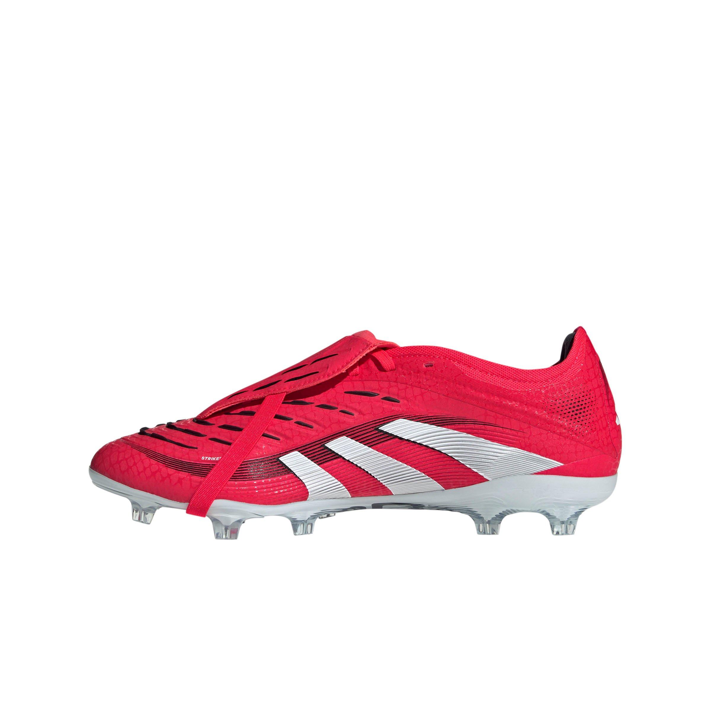 adidas Predator Pro FG "Lucid Red/Ftwr White/Core Black" Men's Soccer Cleat - RED/WHITE Thumbnail View 2