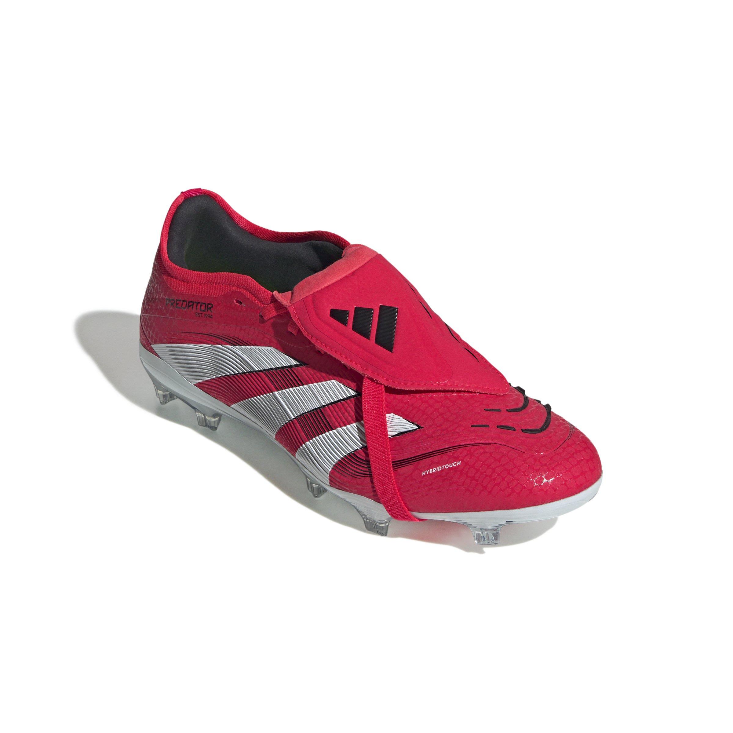 adidas Predator Pro FG "Lucid Red/Ftwr White/Core Black" Men's Soccer Cleat - RED/WHITE Thumbnail View 8