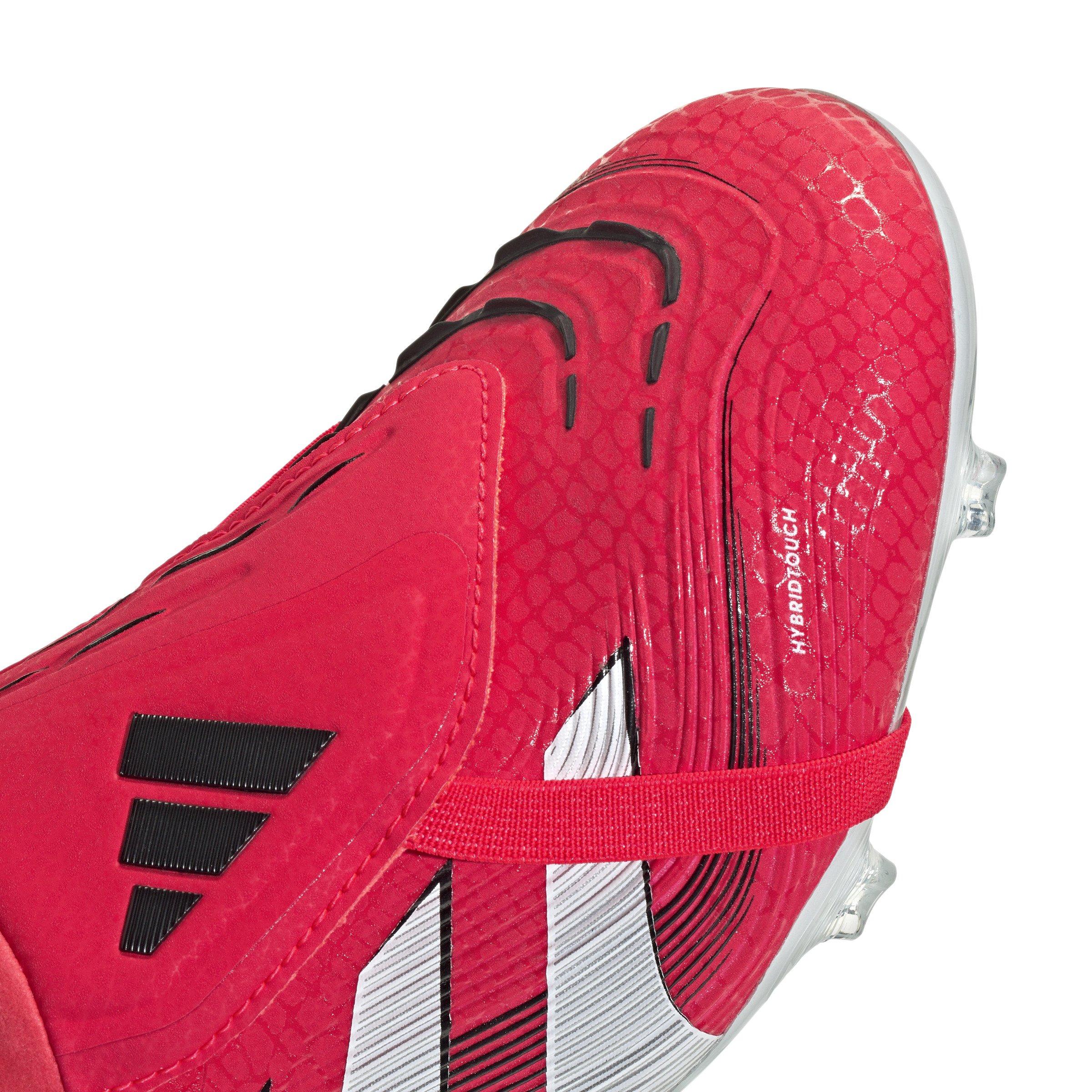 adidas Predator Pro FG "Lucid Red/Ftwr White/Core Black" Men's Soccer Cleat - RED/WHITE Thumbnail View 3