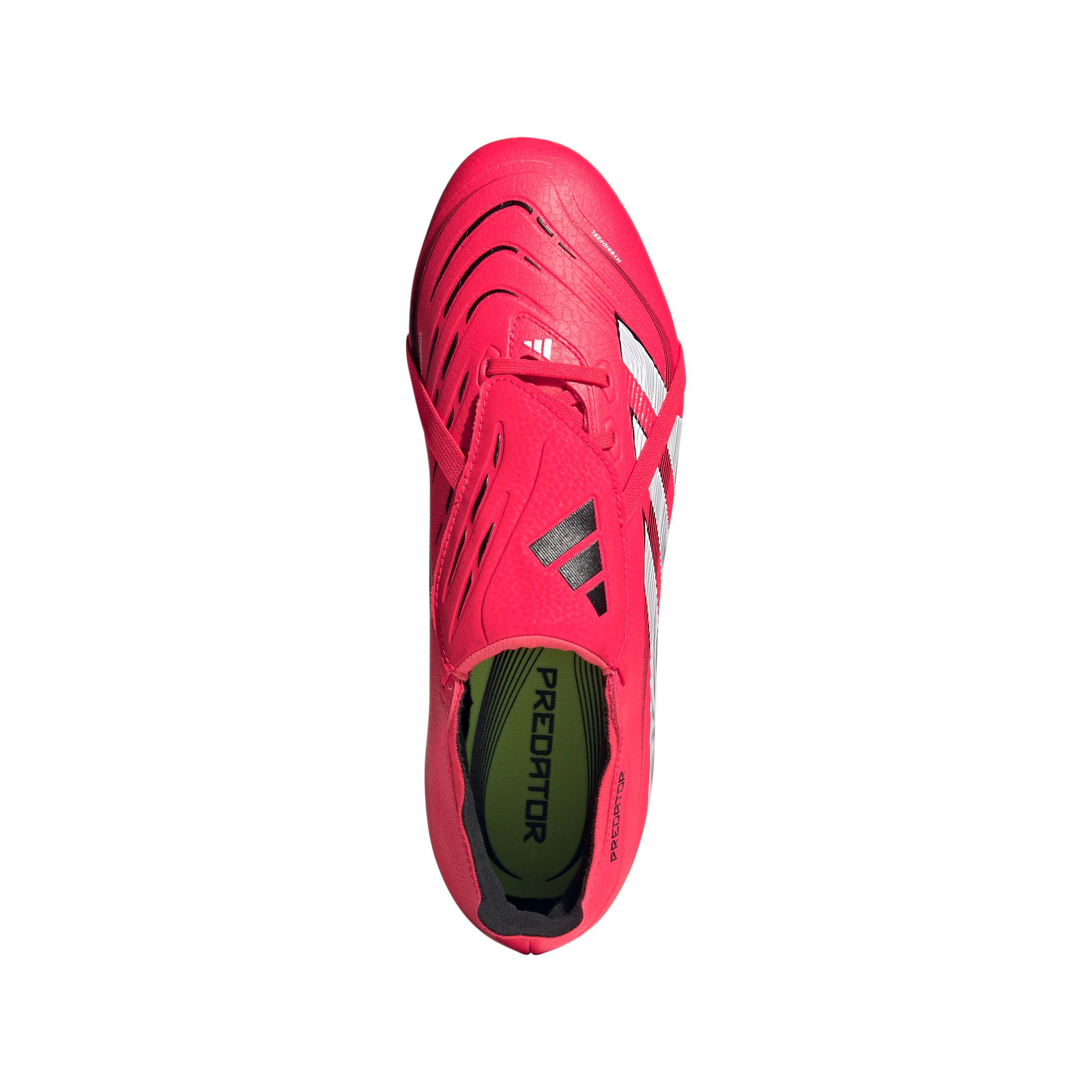 adidas Predator League FG/MG "Lucid Red/Ftwr White/Core Black" Men's Soccer Cleat - RED/WHITE Thumbnail View 3