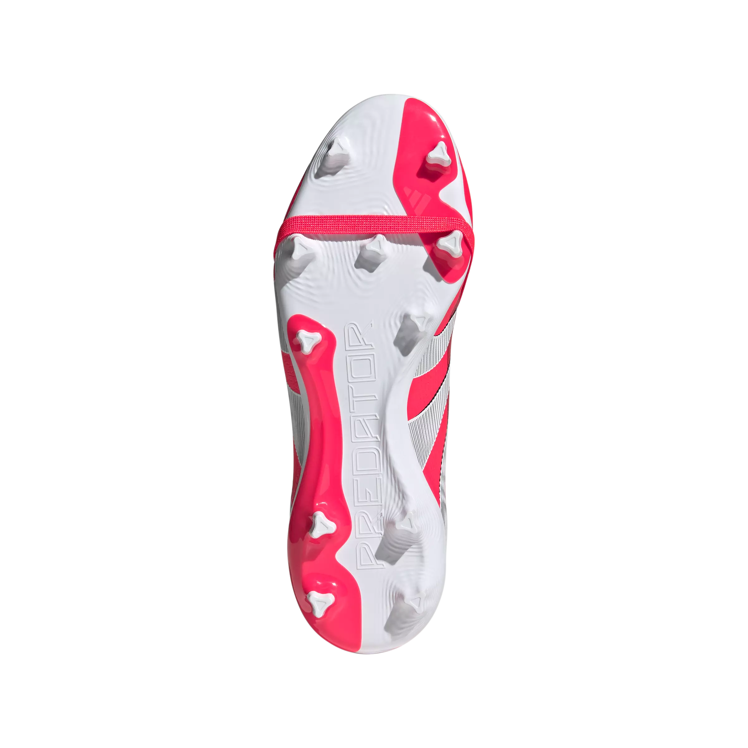 adidas Predator League FG/MG "Lucid Red/Ftwr White/Core Black" Men's Soccer Cleat - RED/WHITE