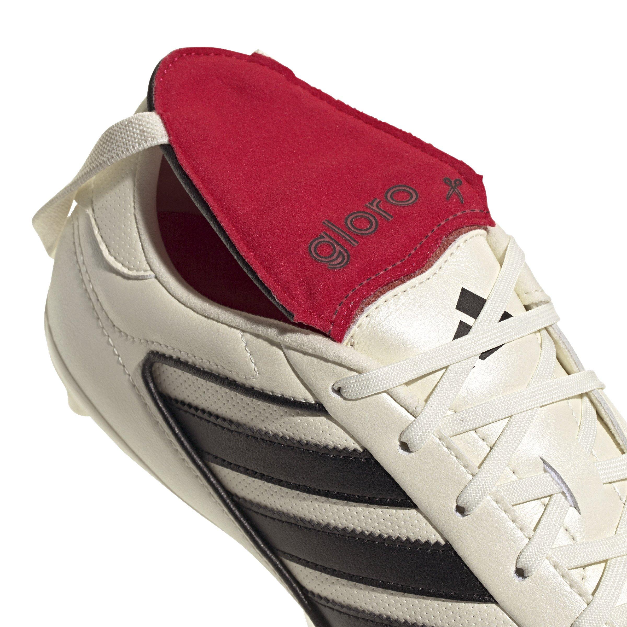 adidas Copa Gloro 2 Firm Ground "White/Black/Red" Men's Soccer Cleat - WHITE/BLACK/RED Thumbnail View 3