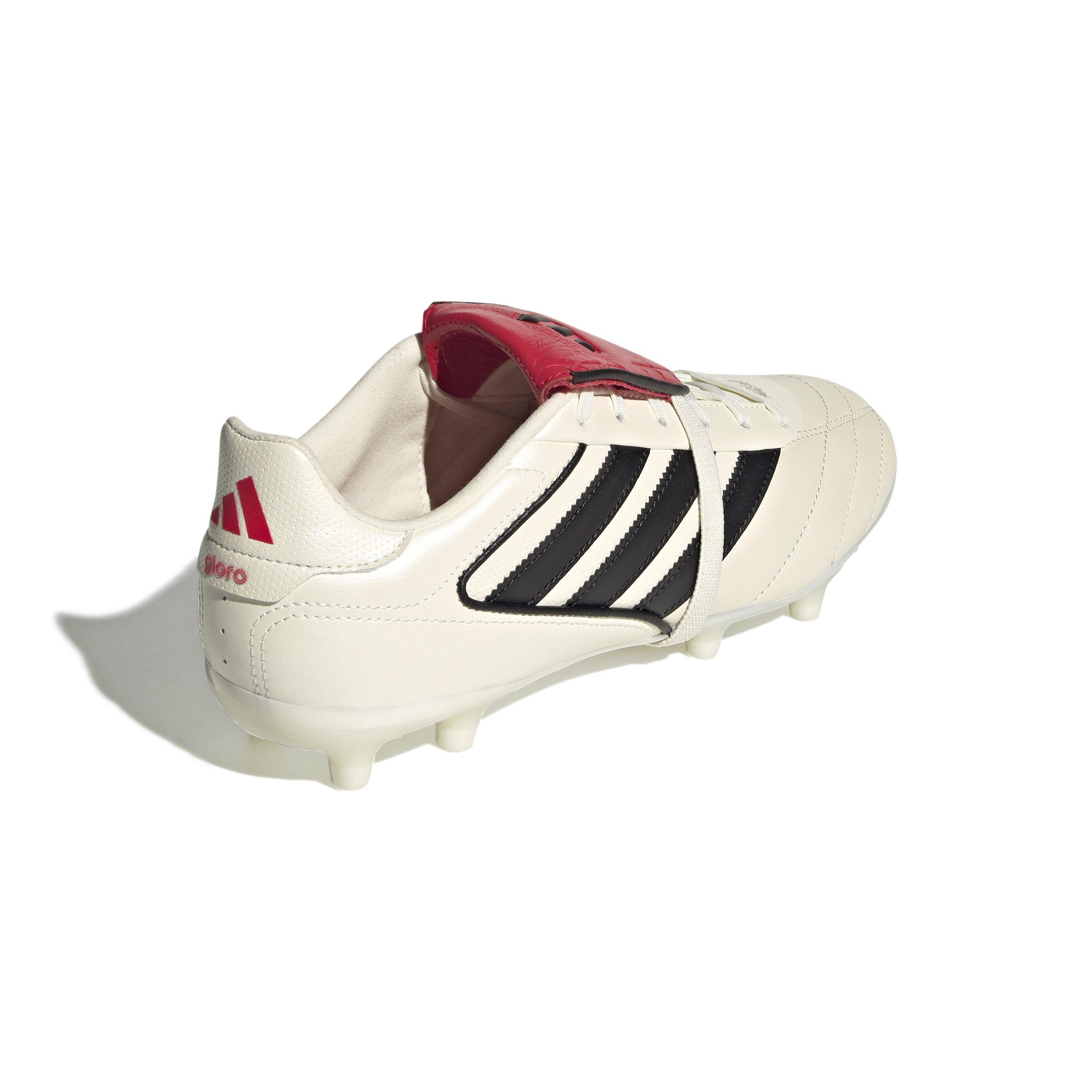 adidas Copa Gloro 2 Firm Ground "White/Black/Red" Men's Soccer Cleat - WHITE/BLACK/RED Thumbnail View 4