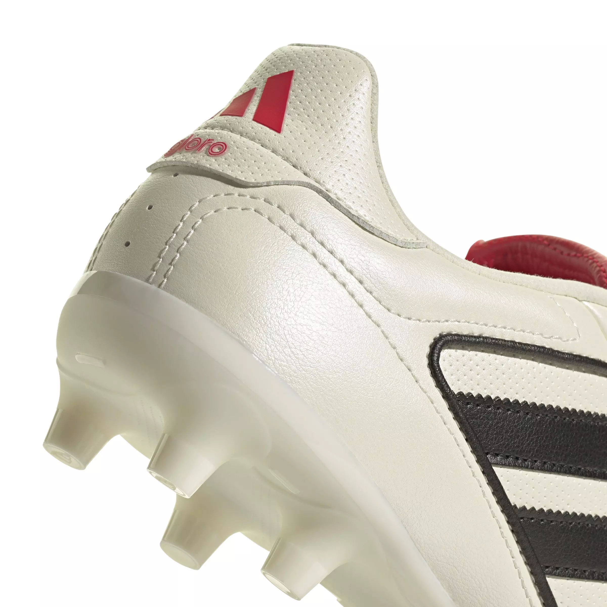 adidas Copa Gloro 2 Firm Ground "White/Black/Red" Men's Soccer Cleat - WHITE/BLACK/RED