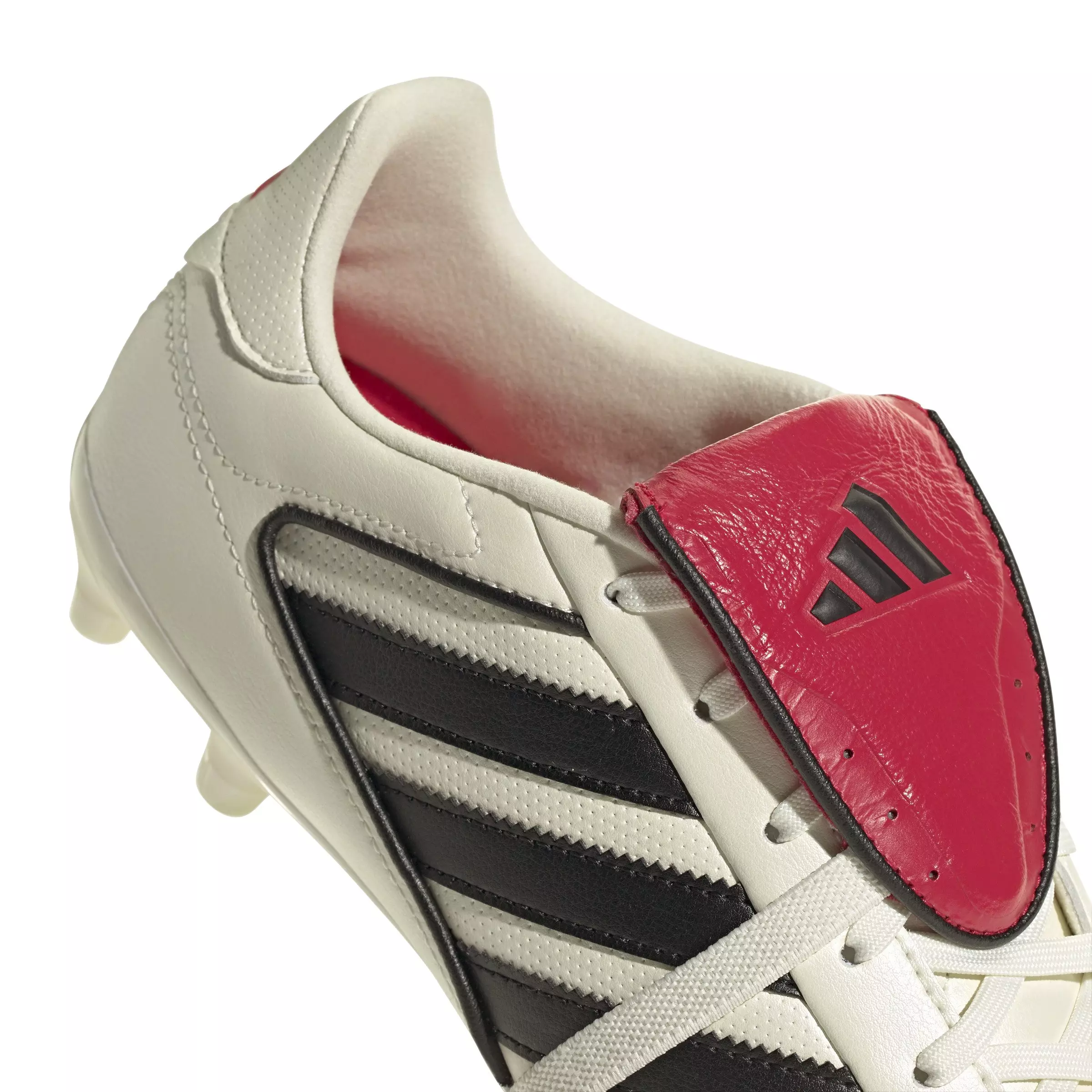 adidas Copa Gloro 2 Firm Ground "White/Black/Red" Men's Soccer Cleat - WHITE/BLACK/RED