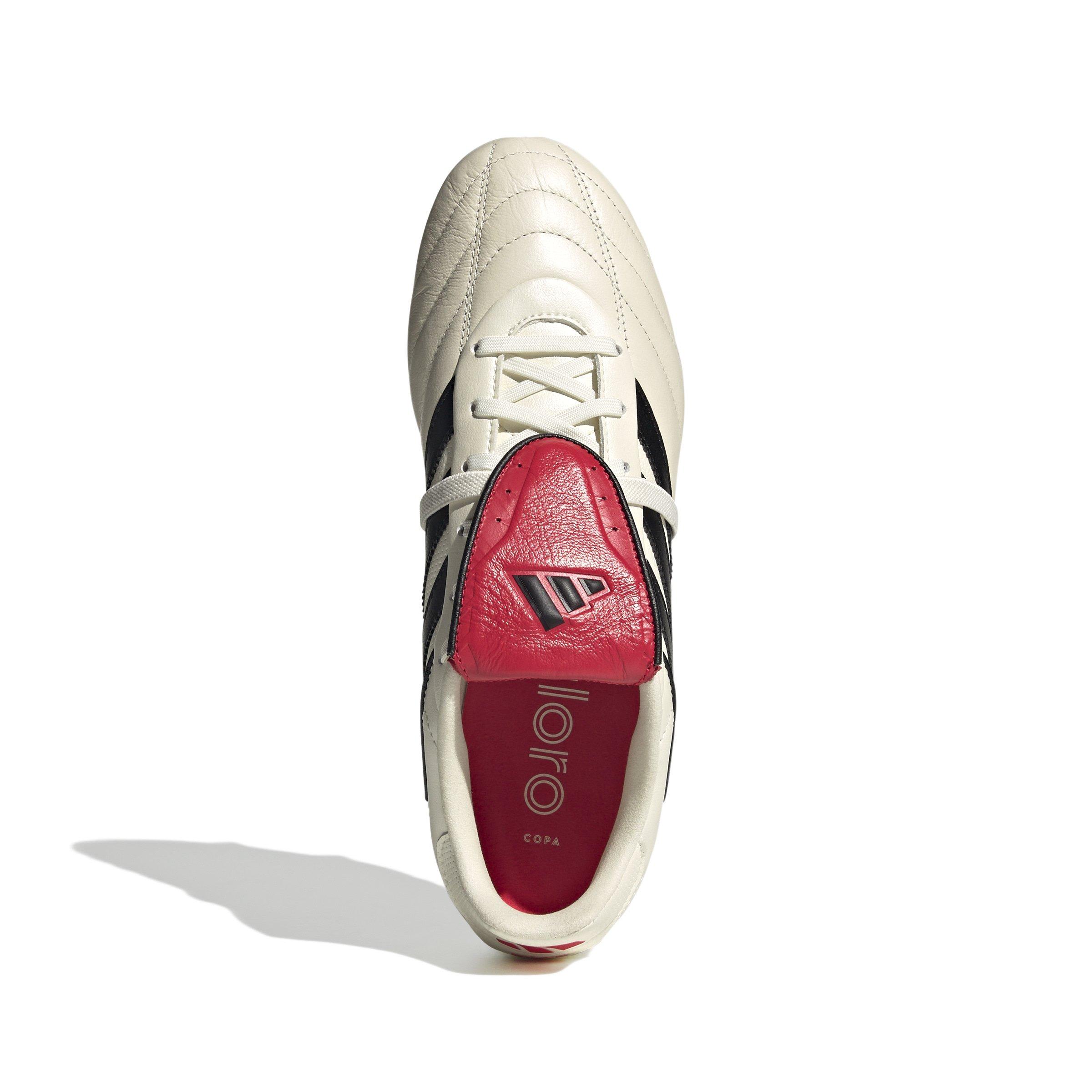 adidas Copa Gloro 2 Firm Ground "White/Black/Red" Men's Soccer Cleat - WHITE/BLACK/RED Thumbnail View 7