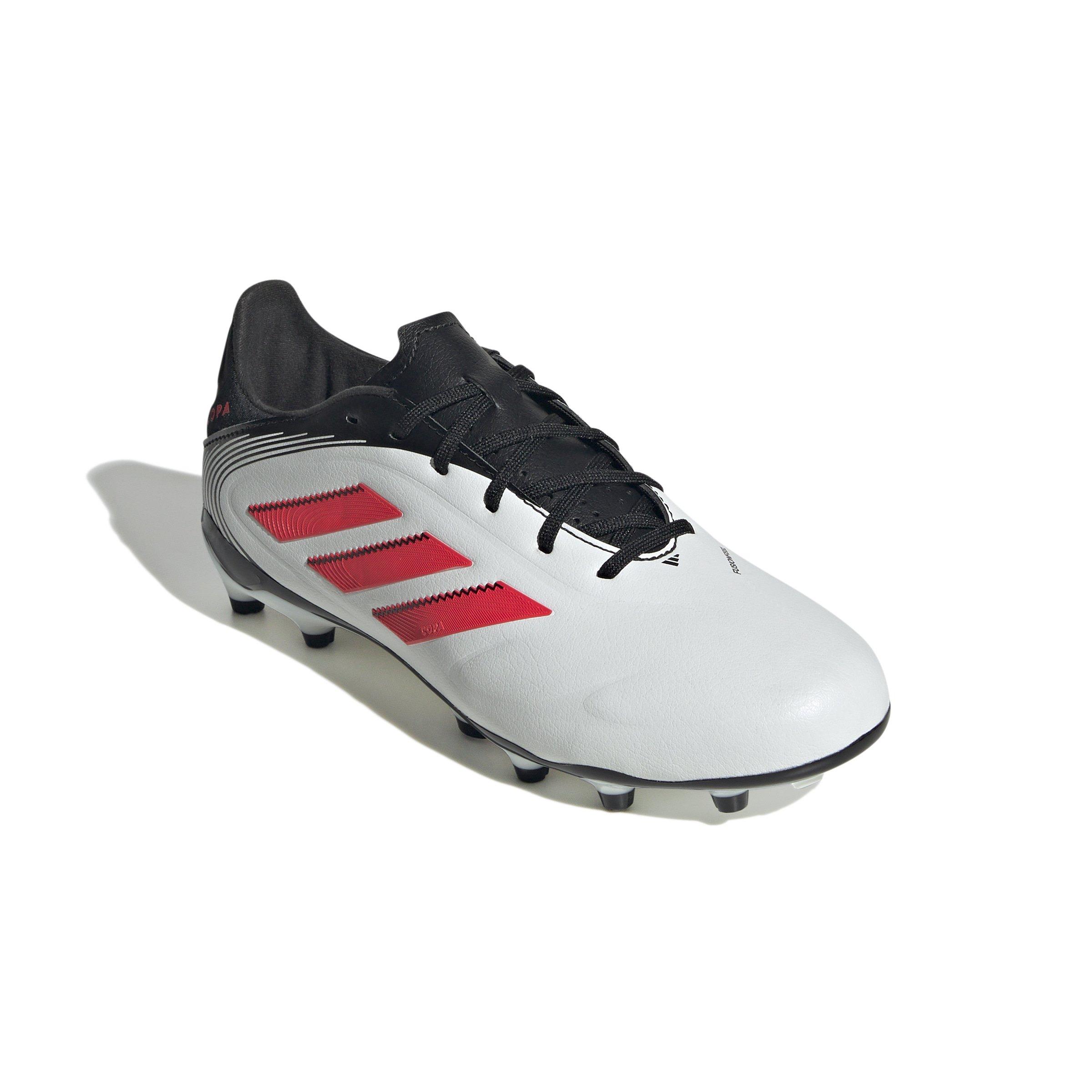 adidas Copa Pure III League FG/MG  Grade School Kids' "Ftwr White/Lucid Red/Core Black" Soccer Cleat