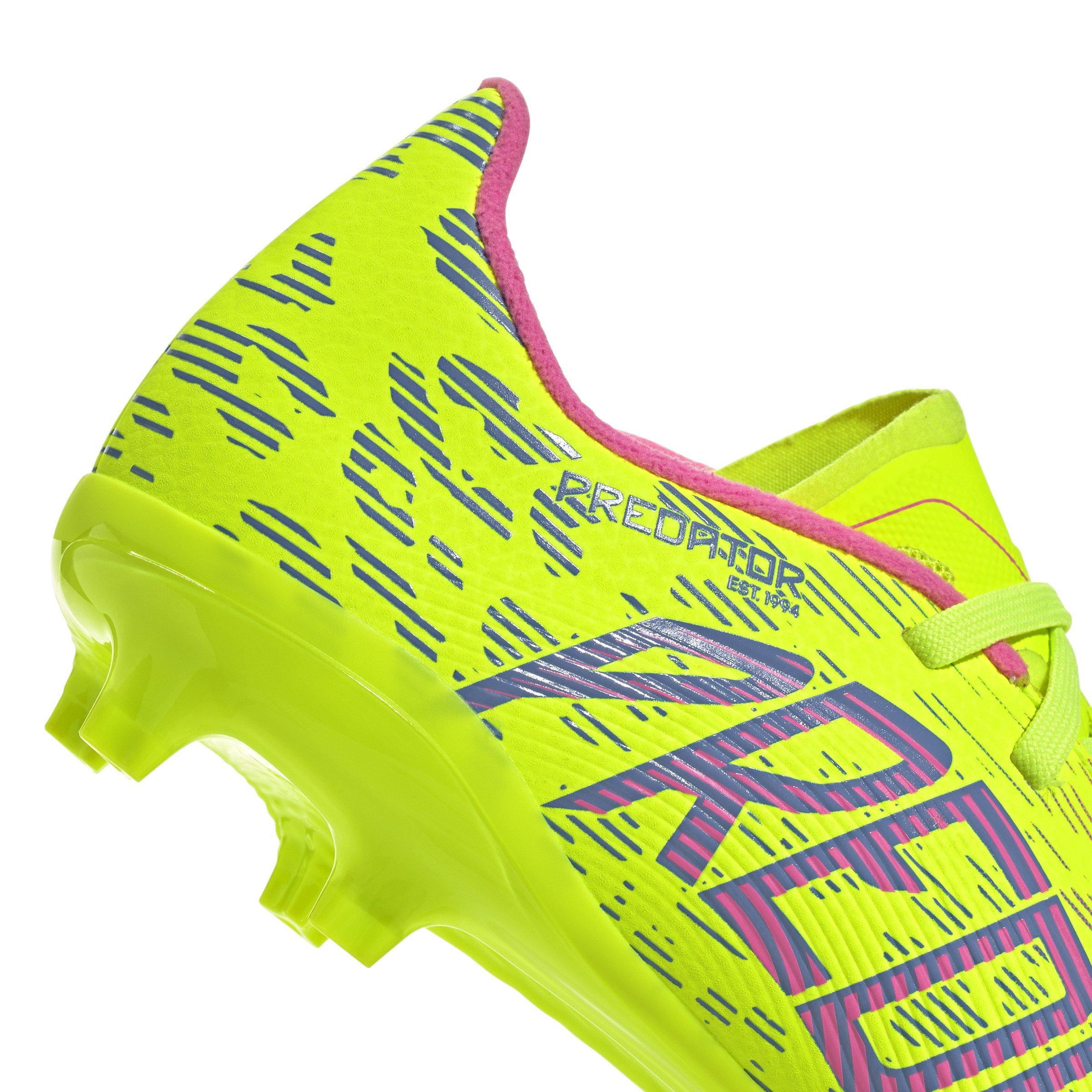 adidas Predator League FG/MG  Grade School Kids' "Lucid Lemon" Soccer Cleat