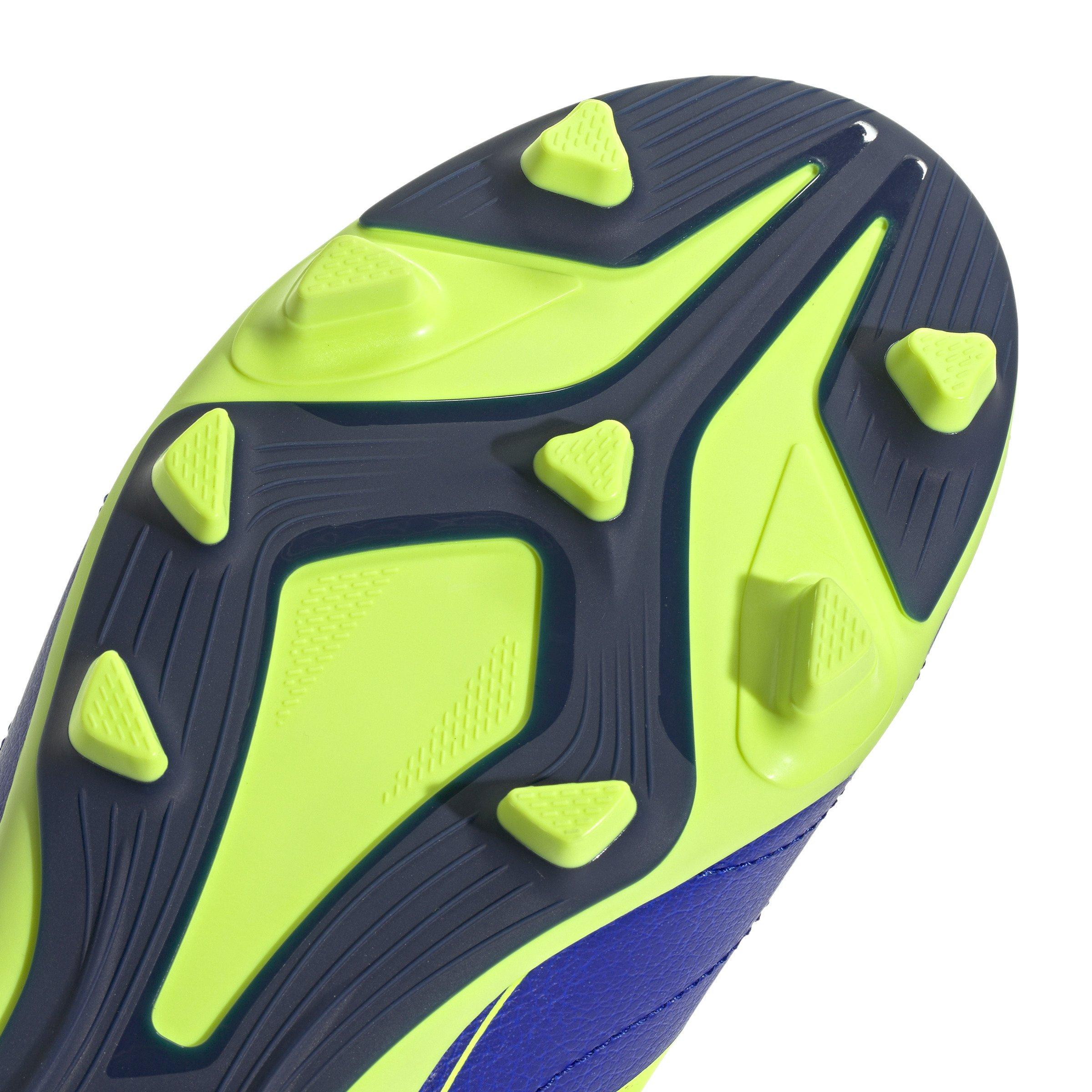adidas Golleto IX FG/MG  Preschool Kids' "Lucid Blue/Lucid Lemon/Dark Blue" Soccer Cleat