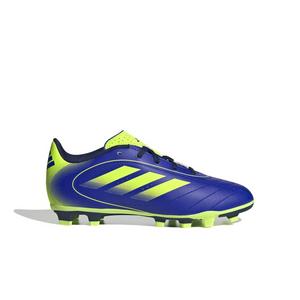 adidas Golleto IX FG/MG "Lucid Blue/Lucid Lemon/Dark Blue" Preschool Kids' Soccer Cleat