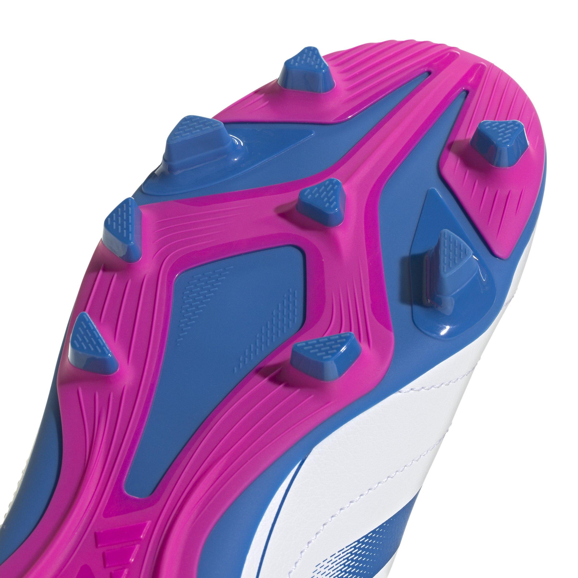 adidas Goletto IX FG/MG  Preschool Girls' "Ftwr White/Bright Royal/Team Shock Pink" Soccer Cleat