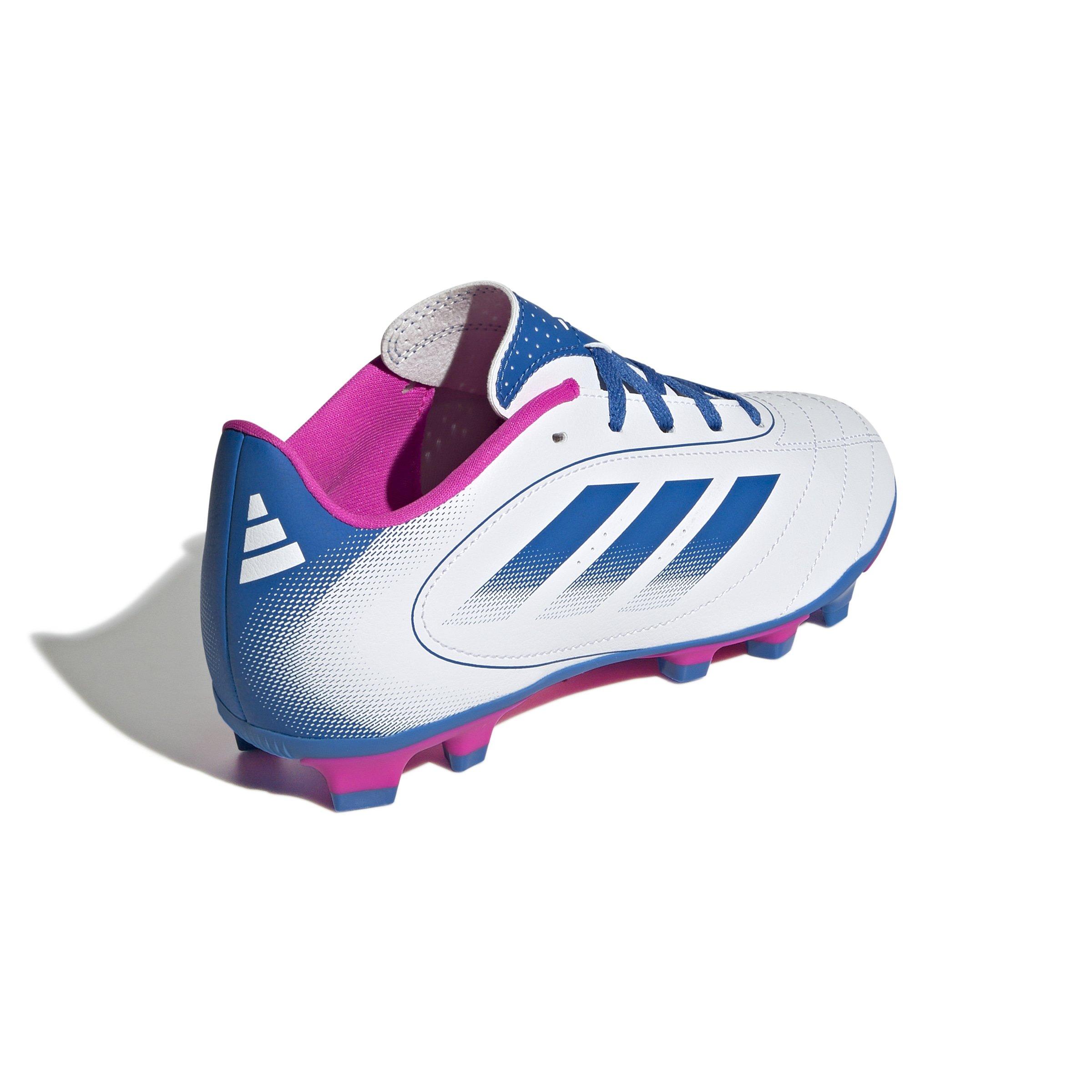 adidas Goletto IX FG/MG  Preschool Girls' "Ftwr White/Bright Royal/Team Shock Pink" Soccer Cleat