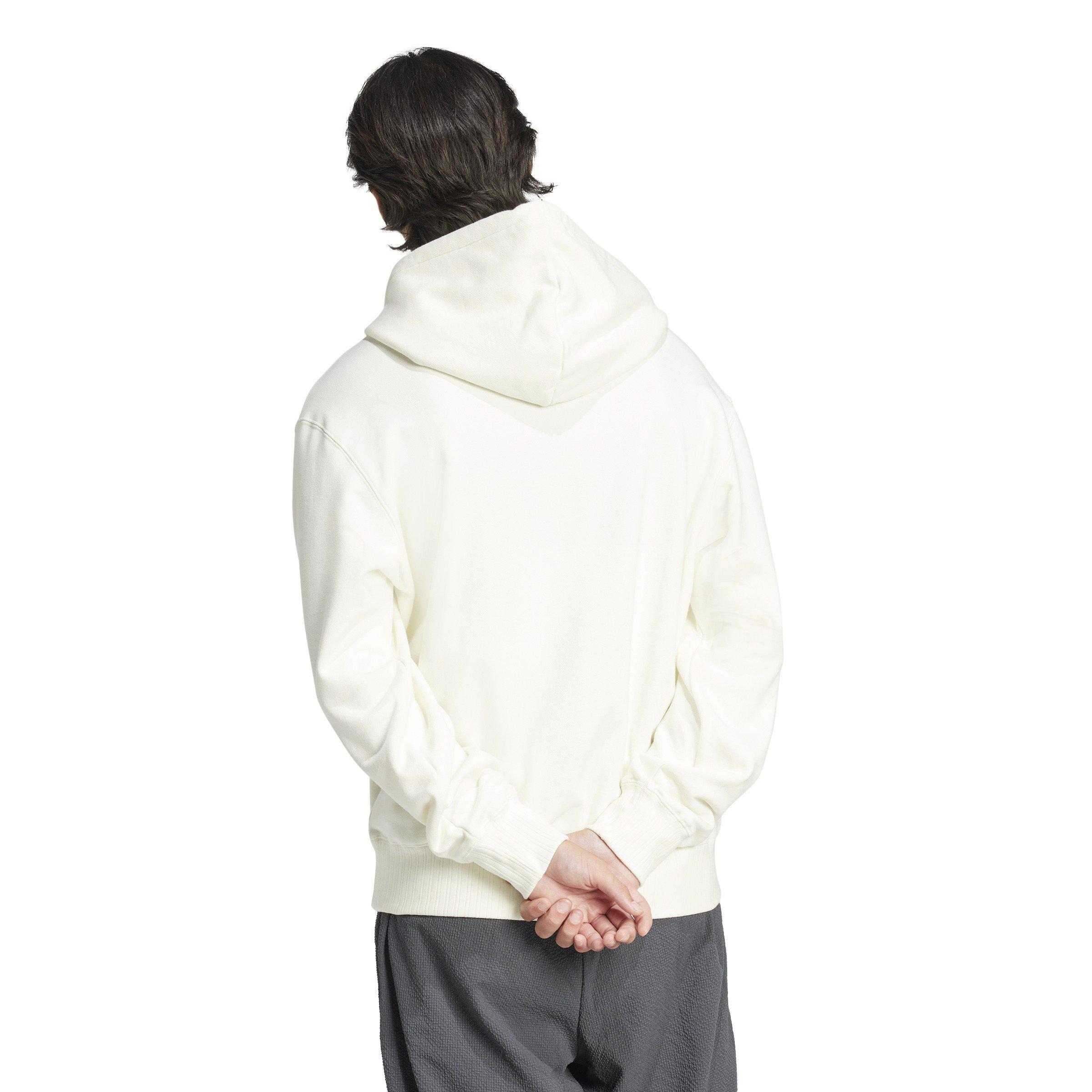 adidas Originals Men's Varsity Pullover Hoodie-Off-White - OFF-WHITE Thumbnail View 2