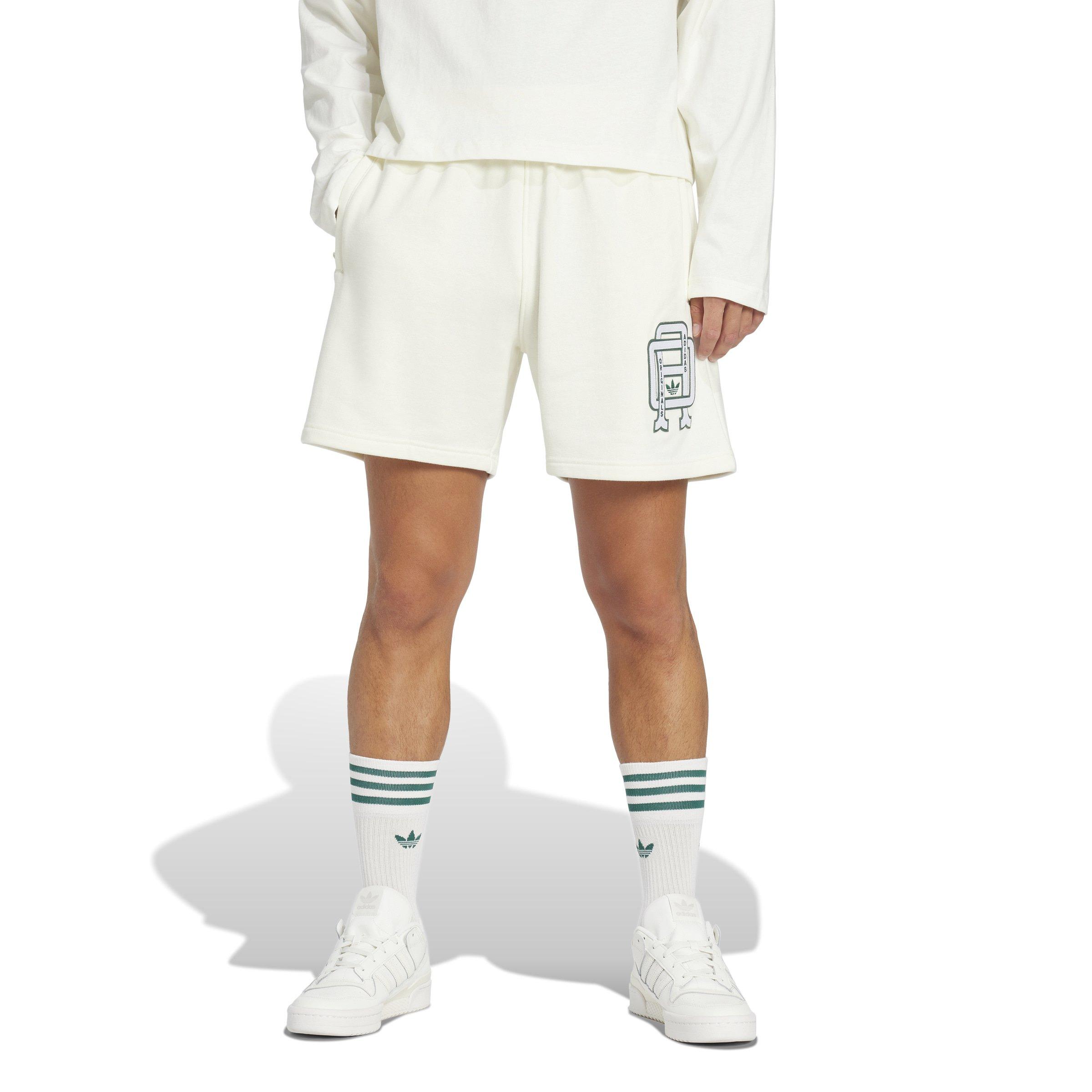 adidas Originals Men's Varsity Shorts - OFF-WHITE Thumbnail View 1