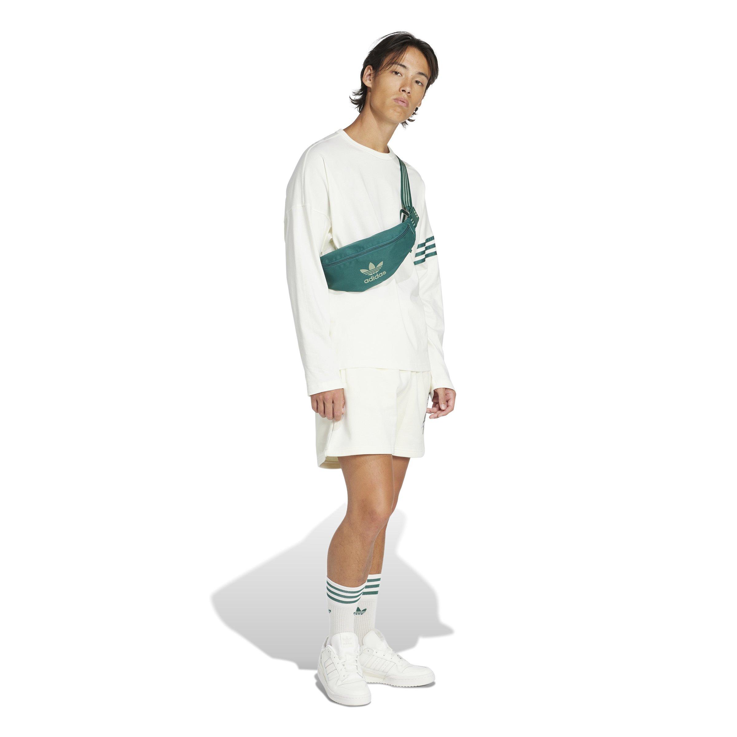 adidas Originals Men's Varsity Shorts - OFF-WHITE Thumbnail View 5