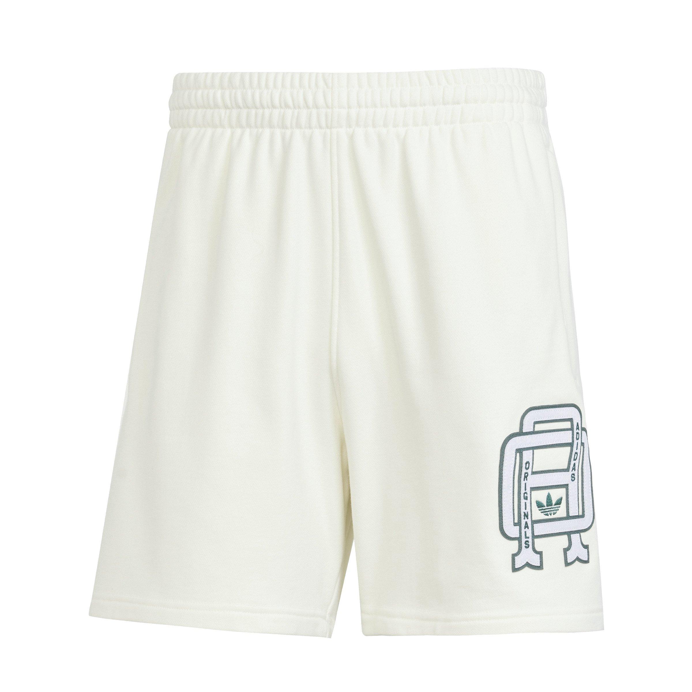adidas Originals Men's Varsity Shorts - OFF-WHITE Thumbnail View 6