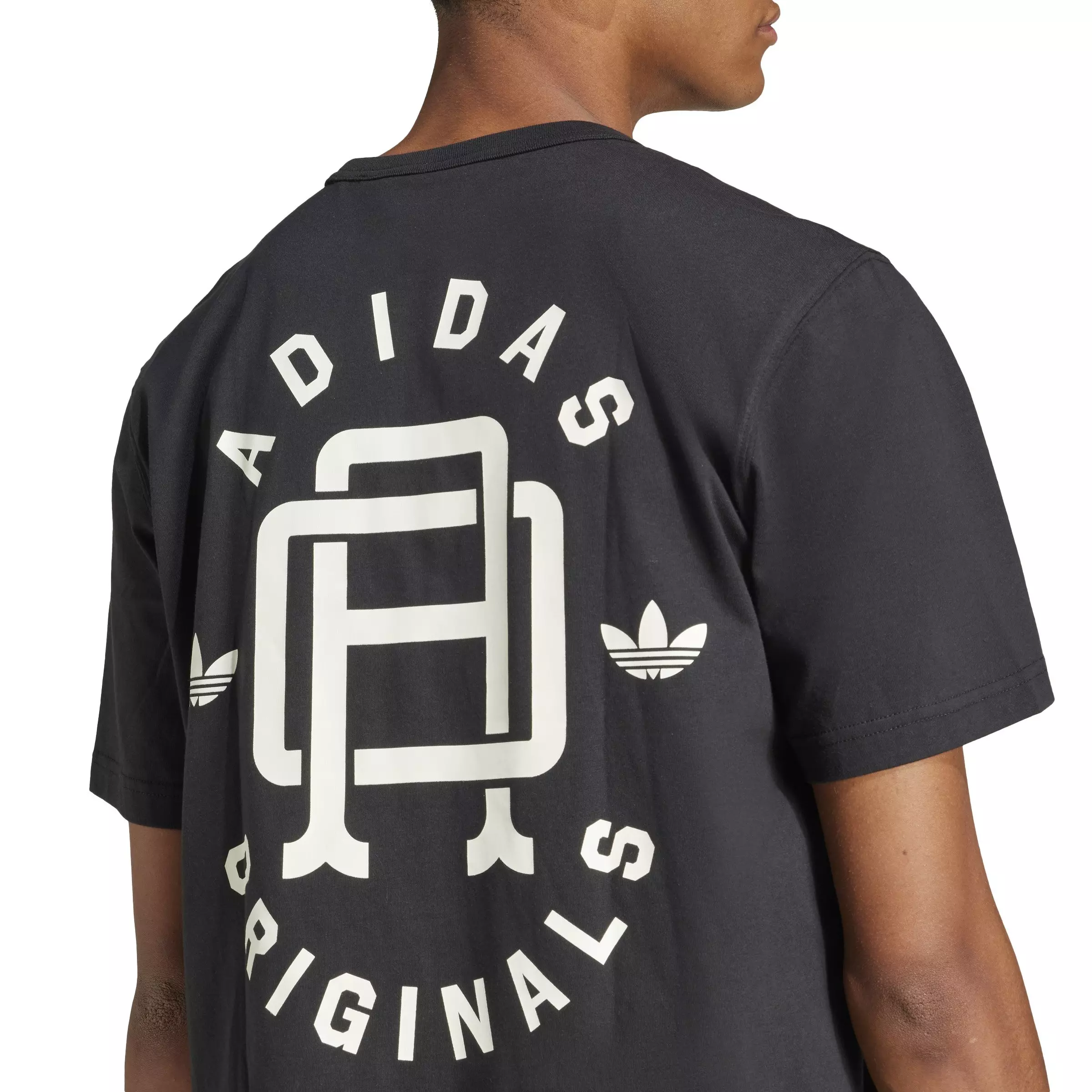 adidas Originals Men's Varsity Tee - BLACK