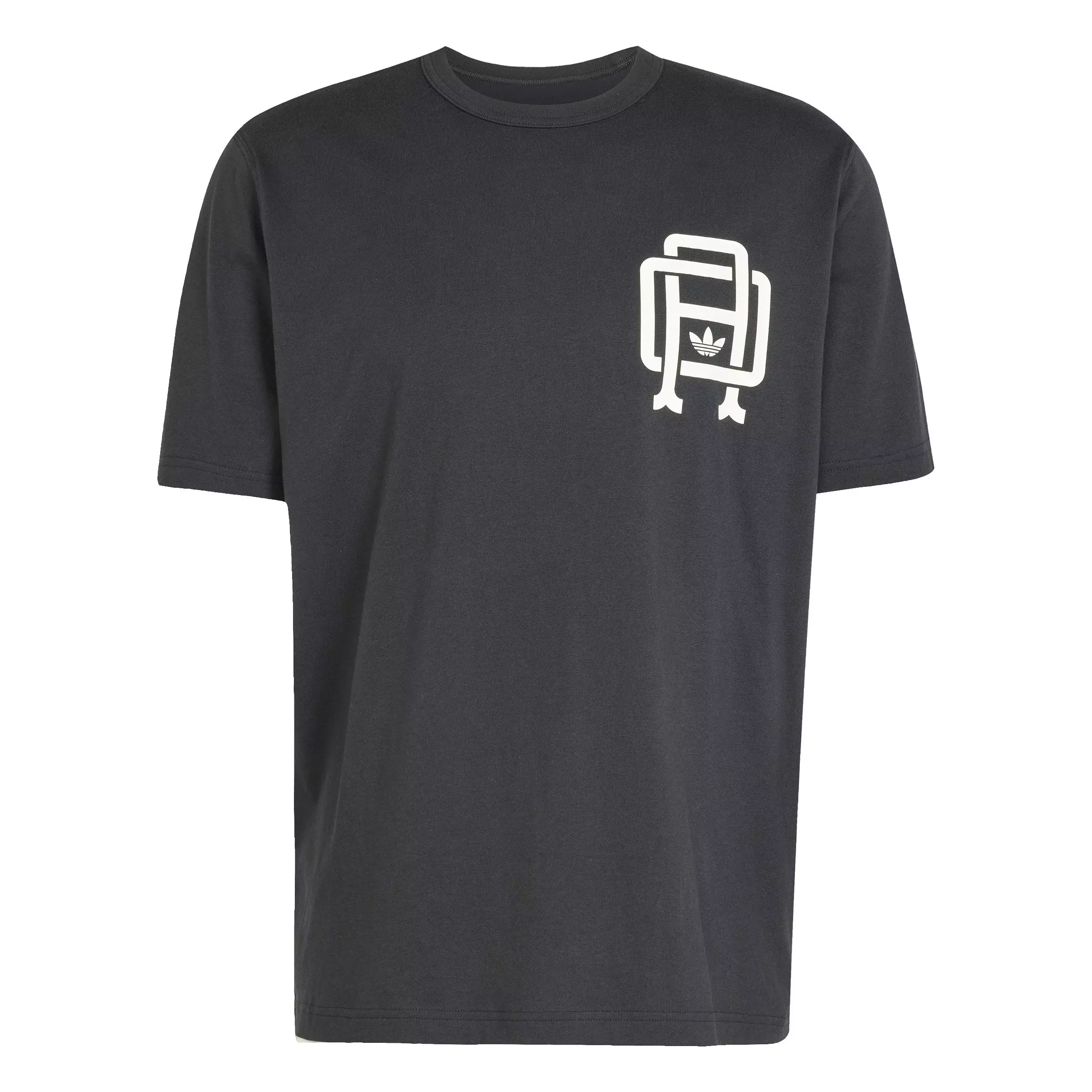 adidas Originals Men's Varsity Tee - BLACK