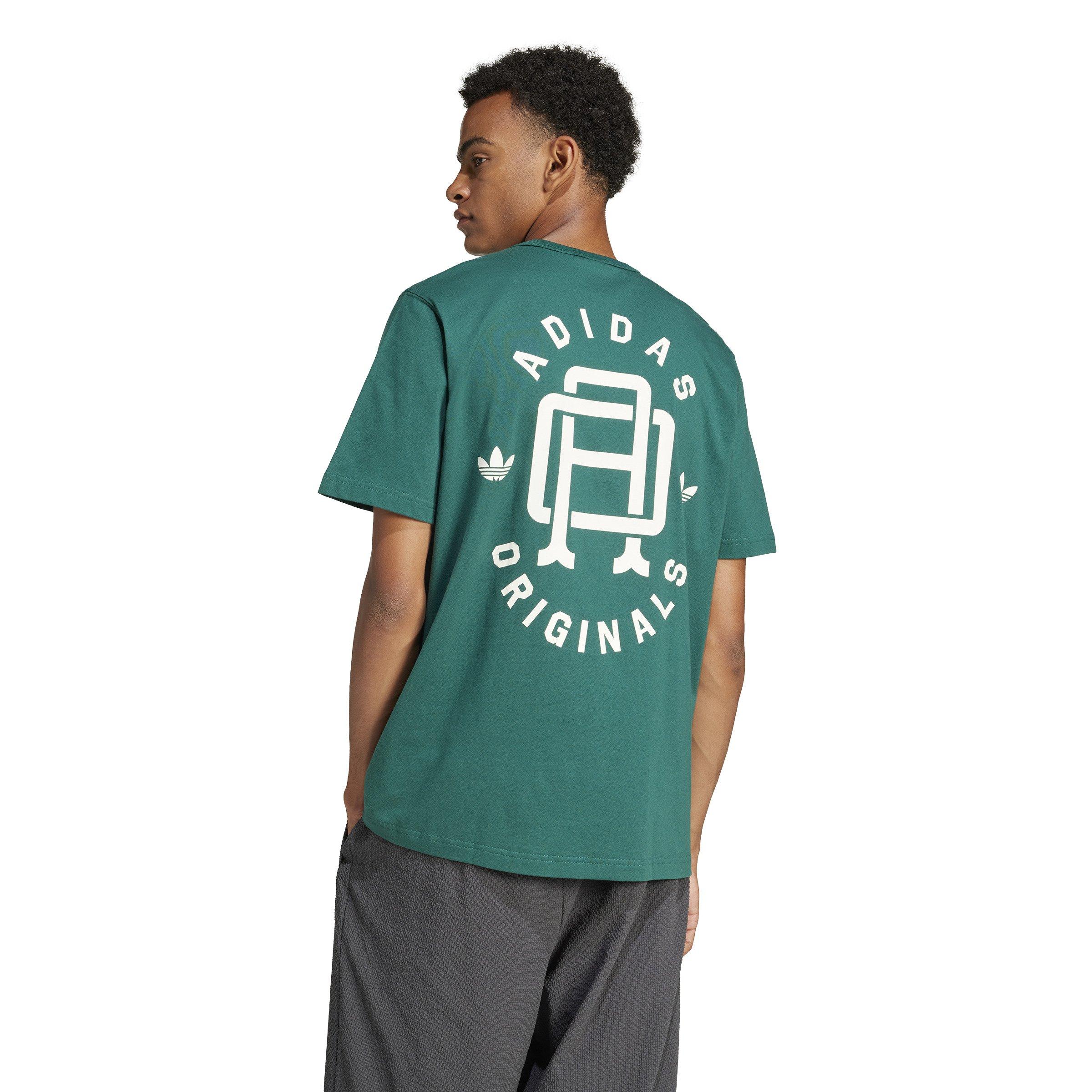 adidas Originals Men's Varsity Tee-Green - GREEN Thumbnail View 2