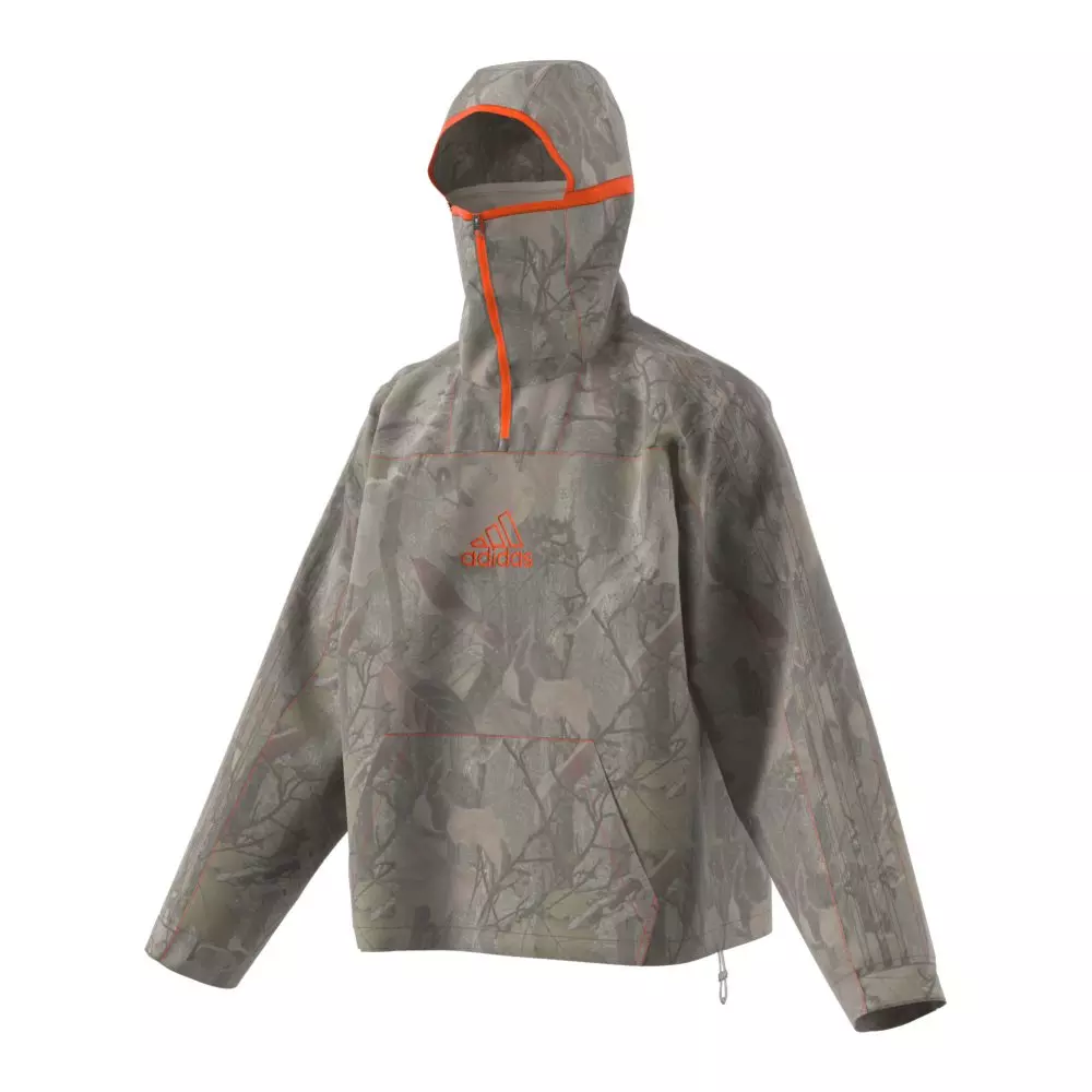 adidas Men's Q1 Camo Jacket - GREEN