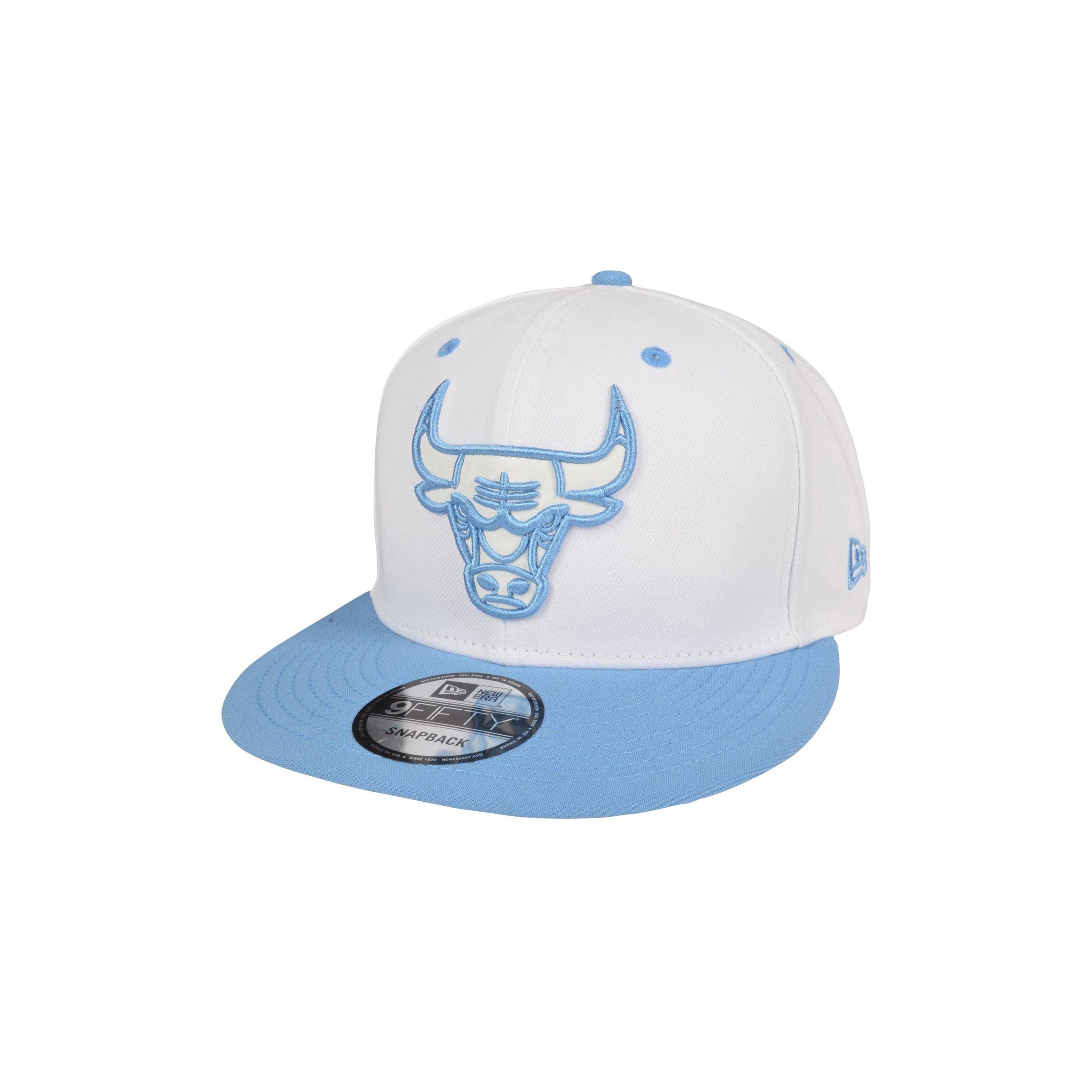 New Era Chicago Bulls 9FIFTY Snapback - White/Blue - WHITE/BLUE Thumbnail View 1