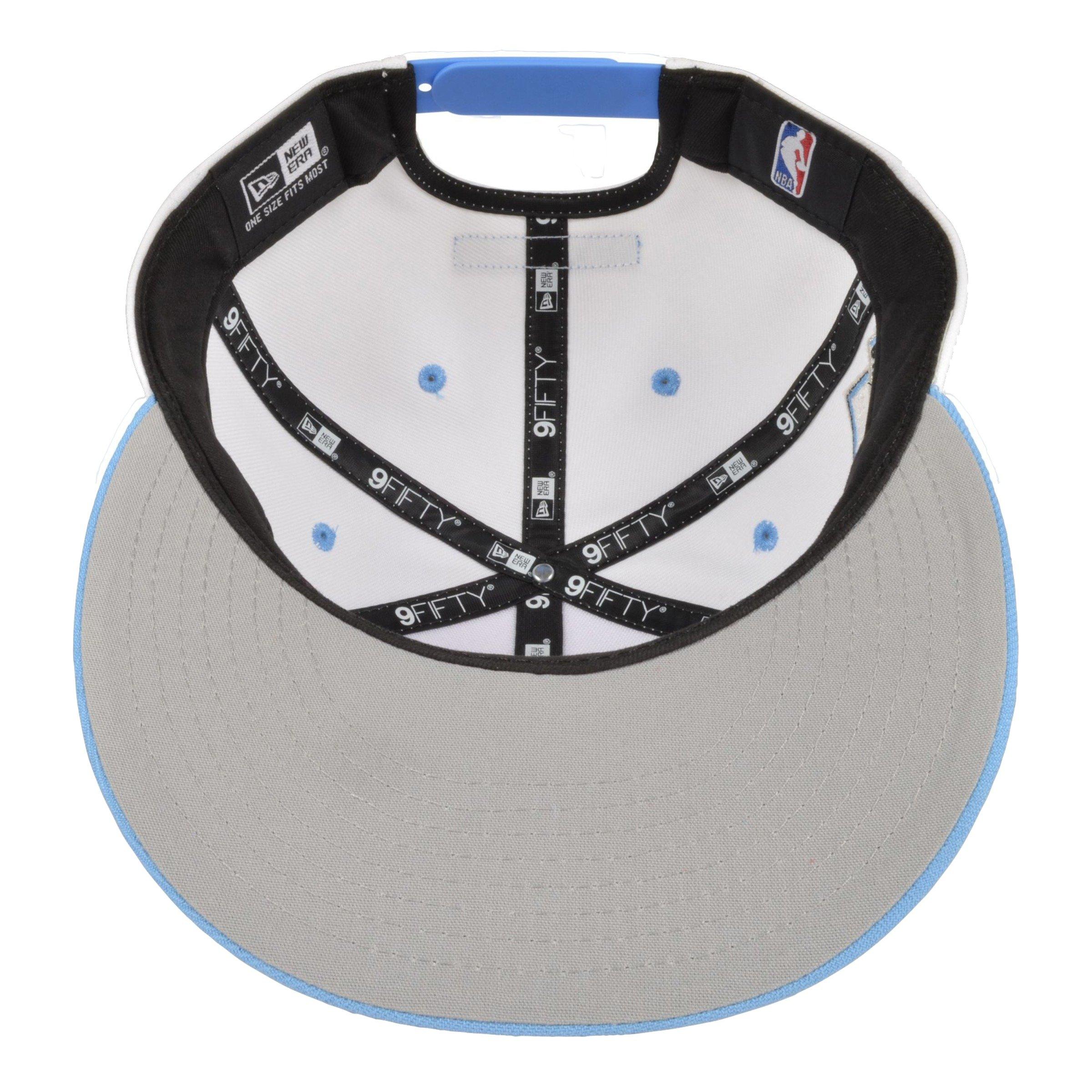 New Era Chicago Bulls 9FIFTY Snapback - White/Blue - WHITE/BLUE Thumbnail View 5