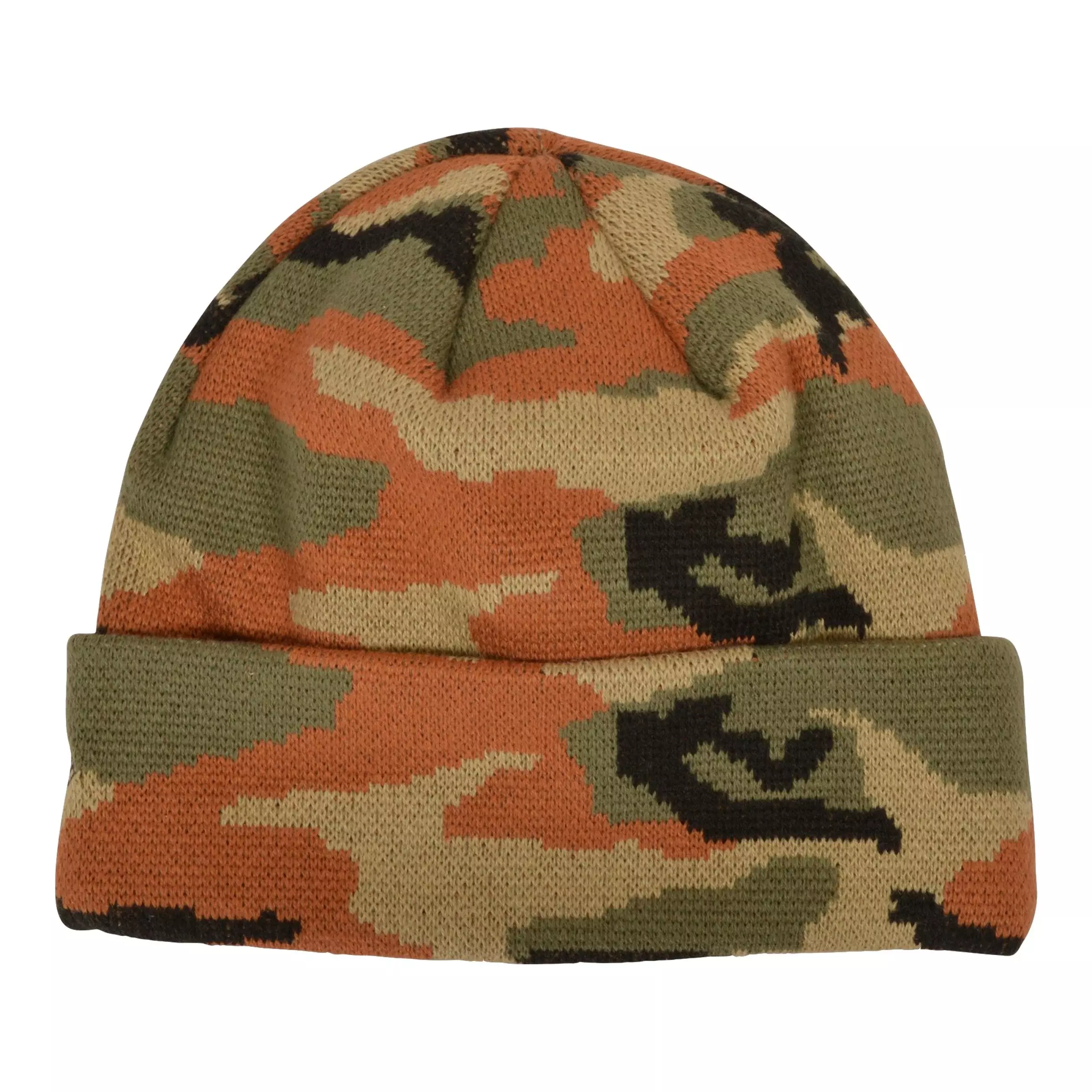 New Era Chicago Bulls Cuffed Beanie - Camo/Black - GREEN