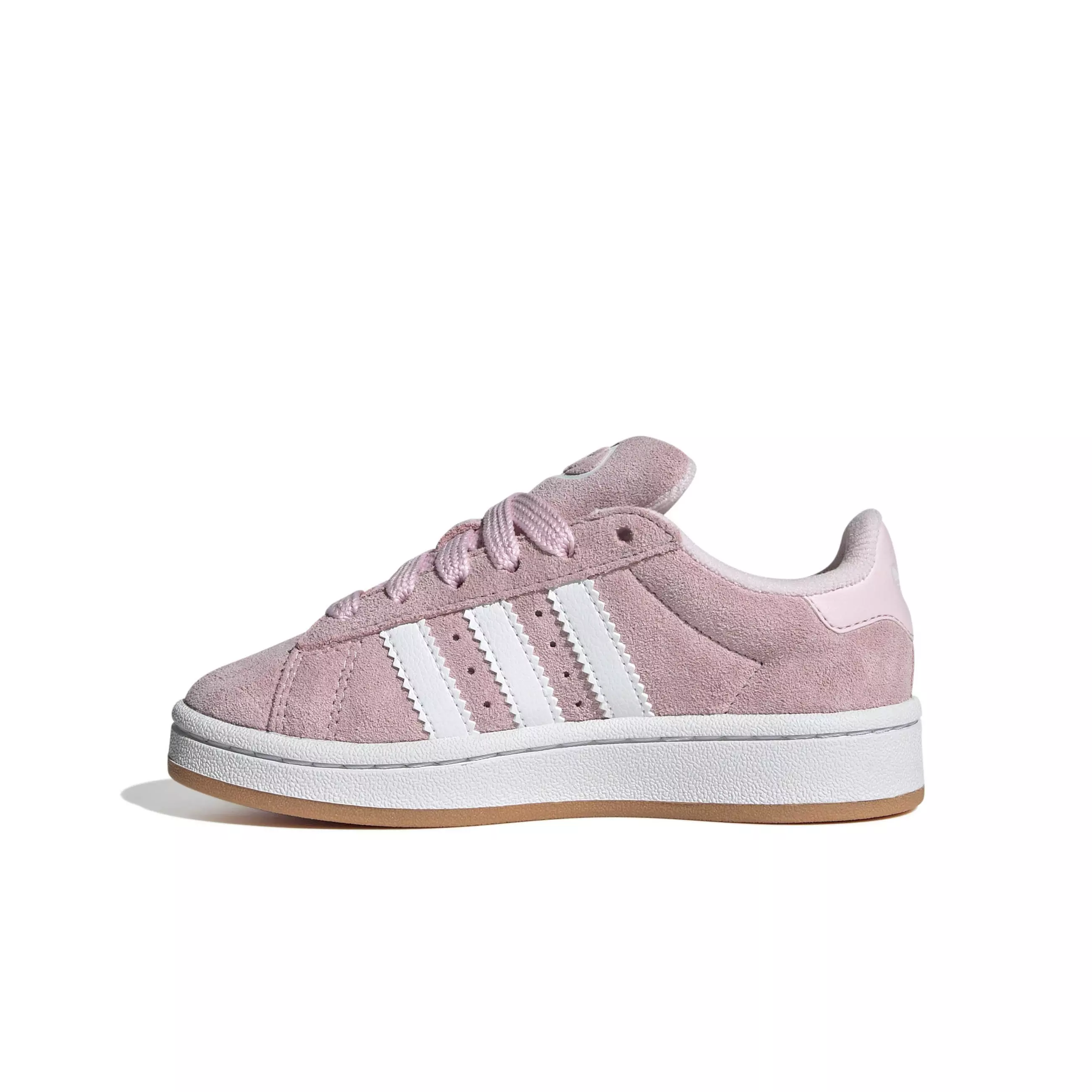 adidas Originals Campus 00s "Clear Pink/Ftwr White/Gum" Preschool Girls' Shoe - PINK/WHITE