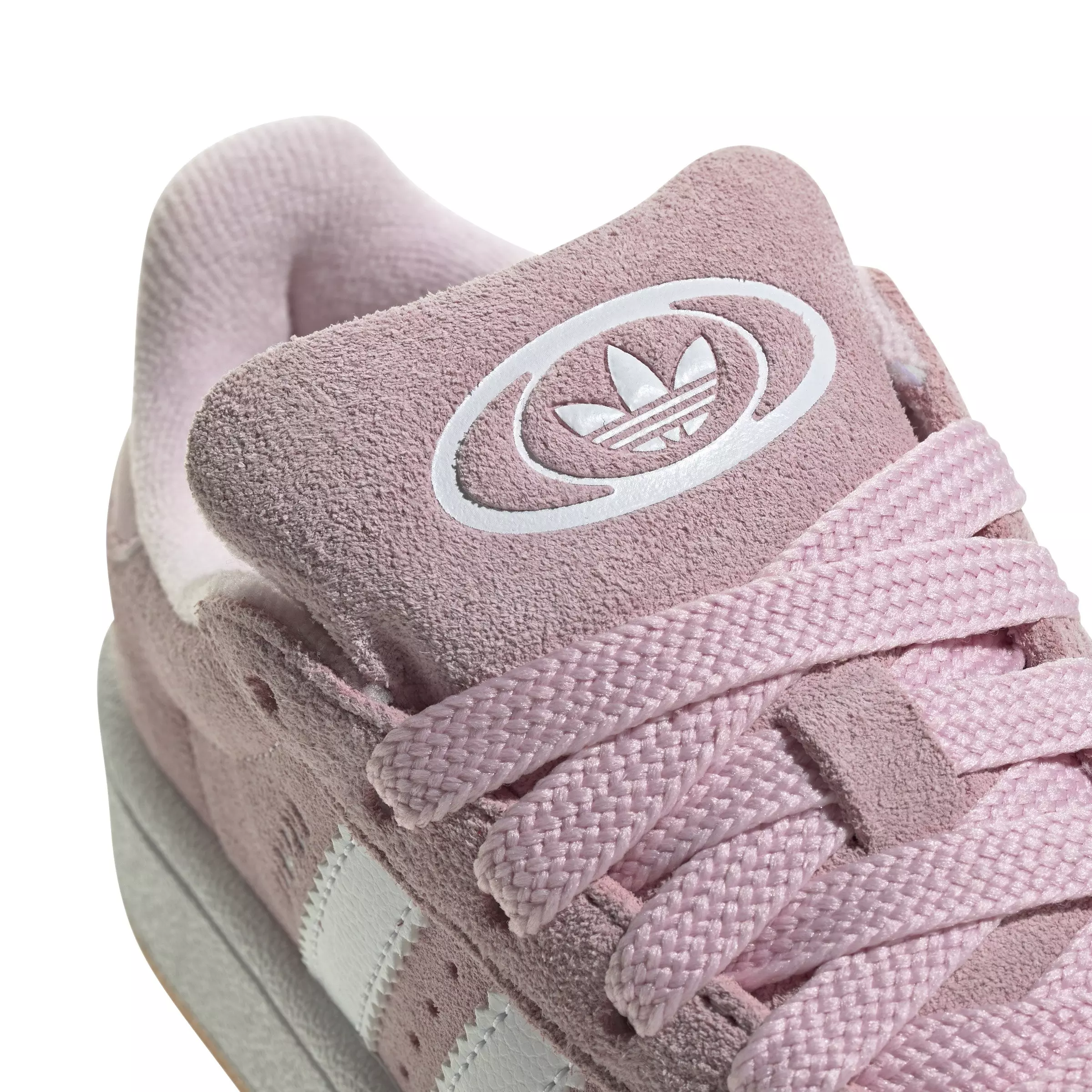 adidas Originals Campus 00s "Clear Pink/Ftwr White/Gum" Preschool Girls' Shoe - PINK/WHITE