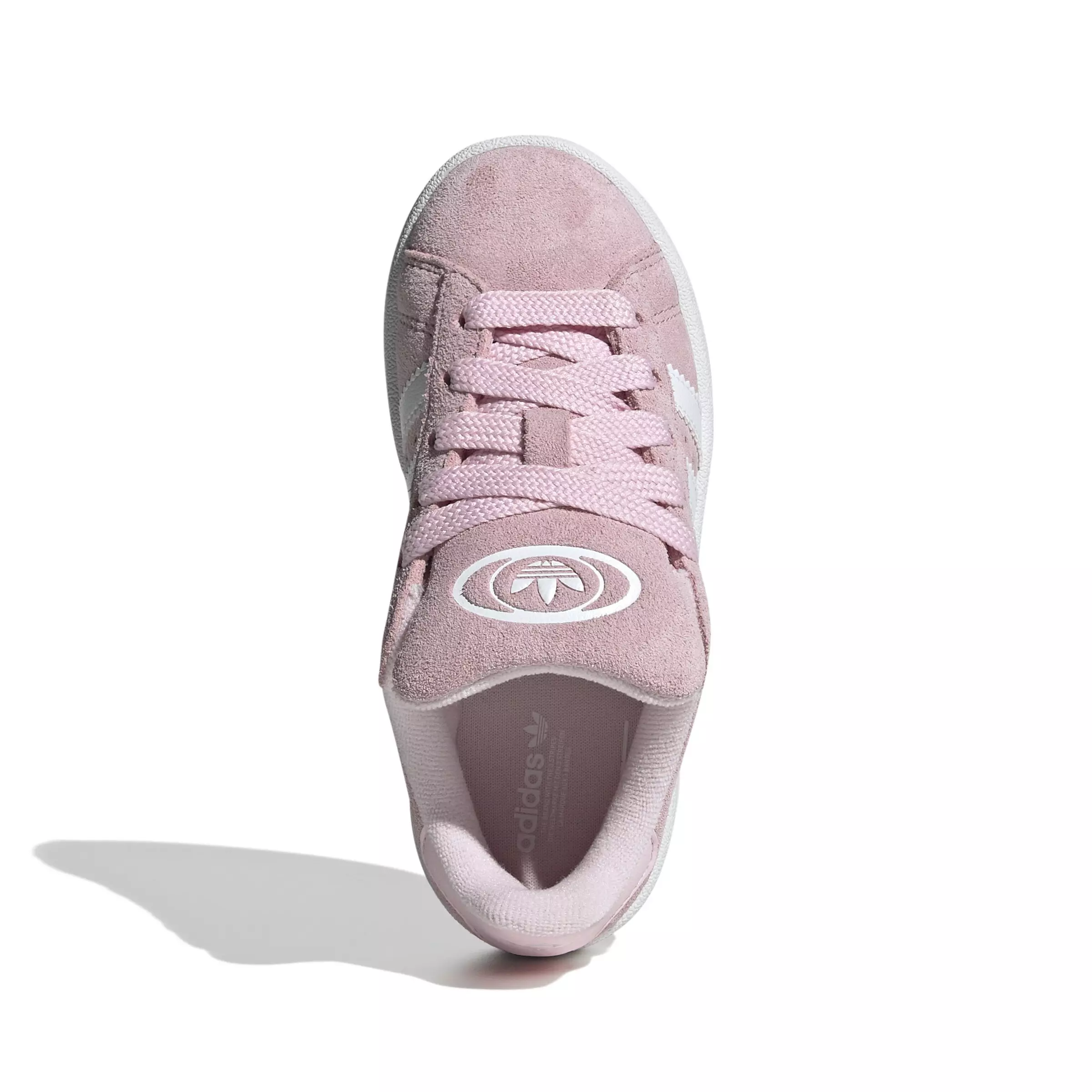 adidas Originals Campus 00s "Clear Pink/Ftwr White/Gum" Preschool Girls' Shoe - PINK/WHITE