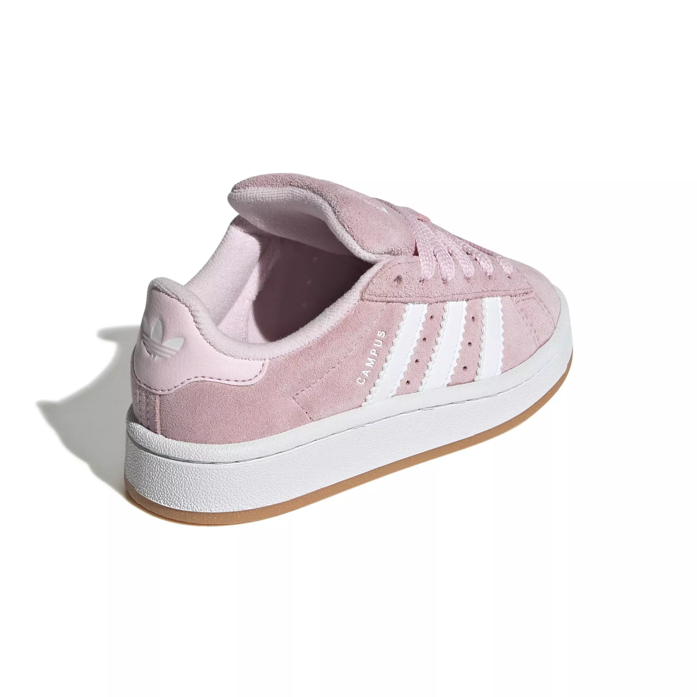 adidas Originals Campus 00s "Clear Pink/Ftwr White/Gum" Preschool Girls' Shoe - PINK/WHITE