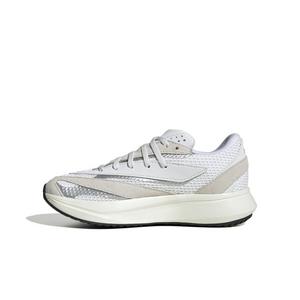 adidas Lightstride "Crystal White/Ftwr White/Silver Metallic" Grade School Kids' Running Shoe