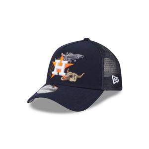 New Era Houston Astros State Stitch Snapback Hat-Blue
