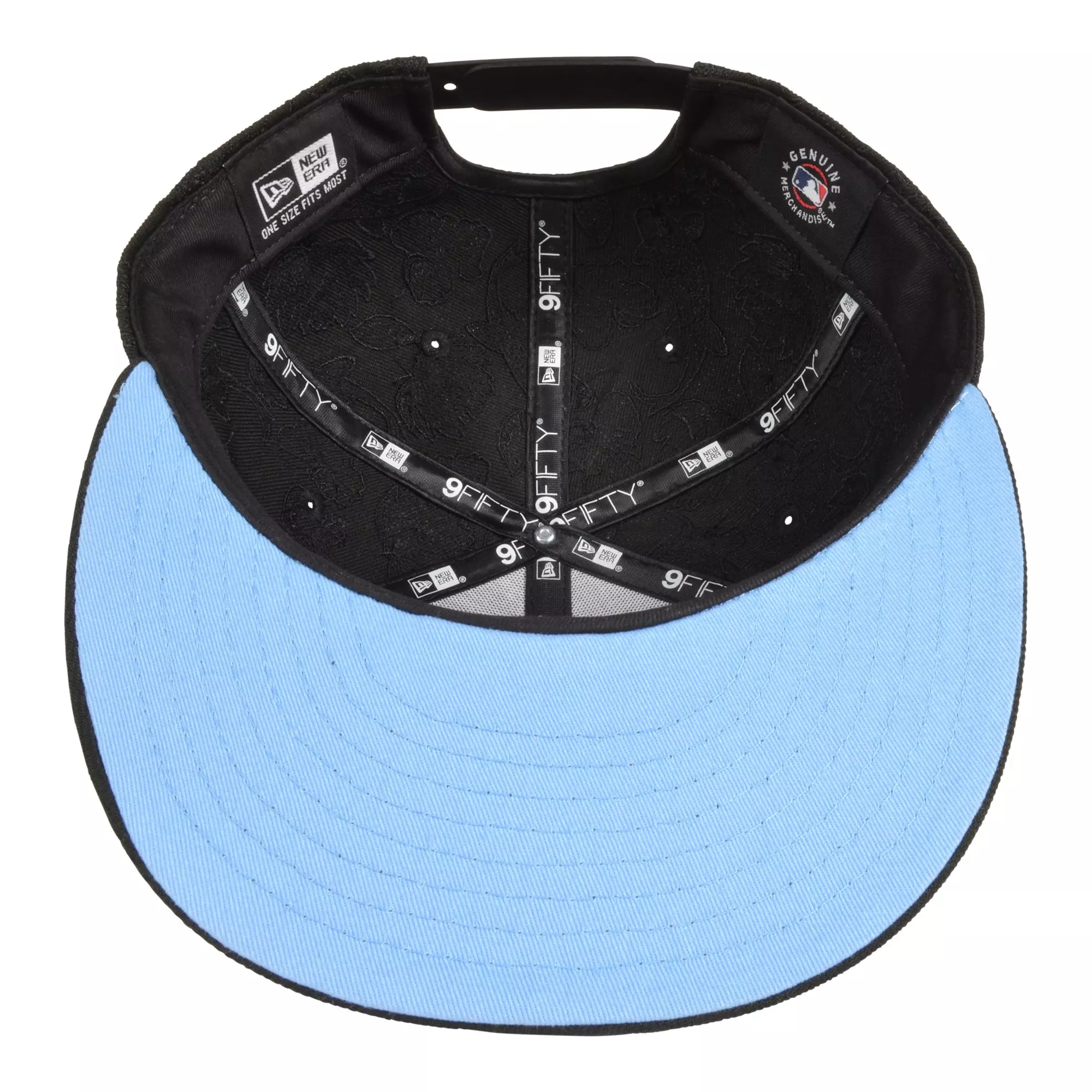New Era Chicago White Sox Koi Snapback Hat-Black/Blue - BLACK