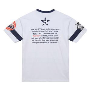Mitchell & Ness Men's Houston Astros Vintage Logo Tee-White