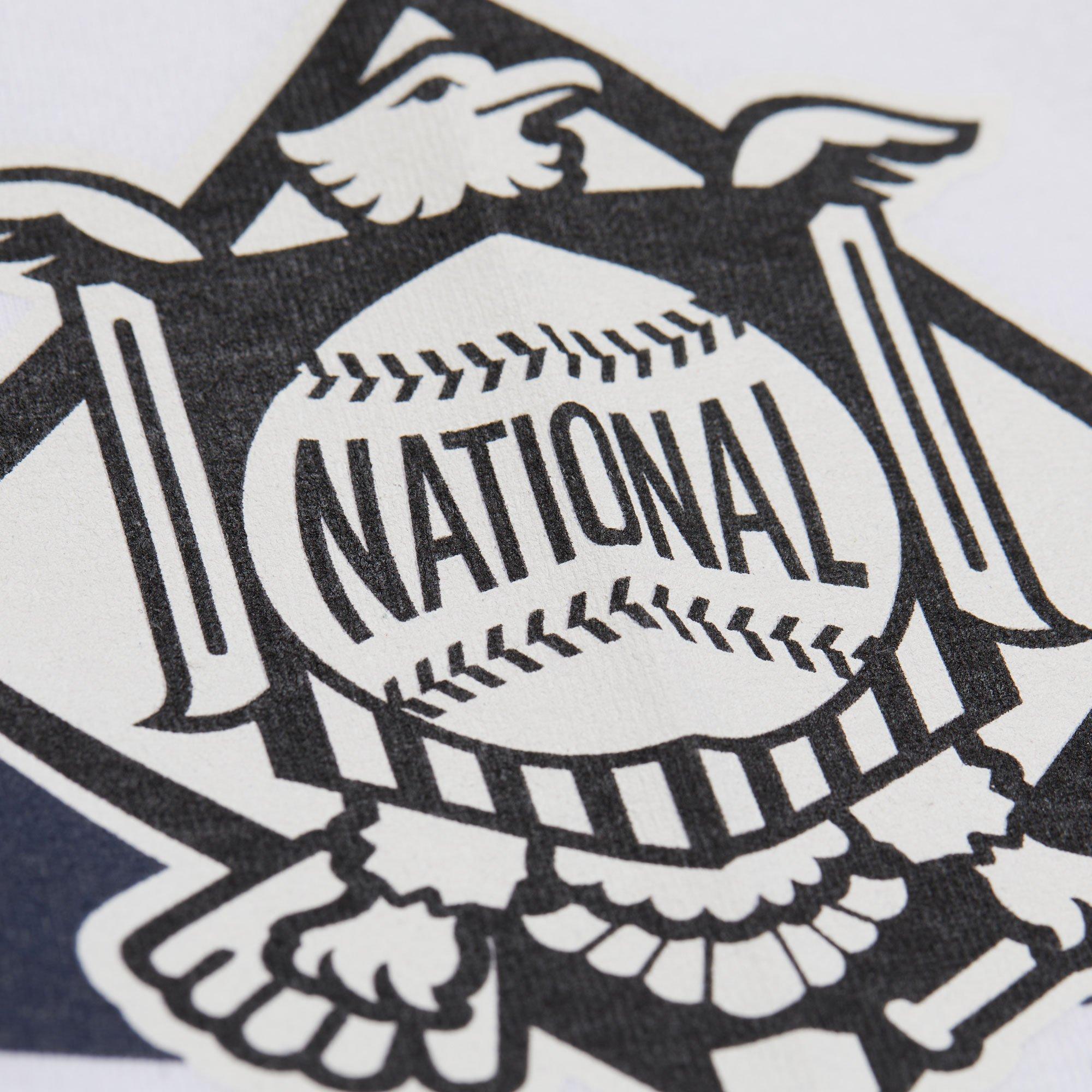 Mitchell & Ness Men's Houston Astros Vintage Logo Tee-White - WHITE Thumbnail View 7