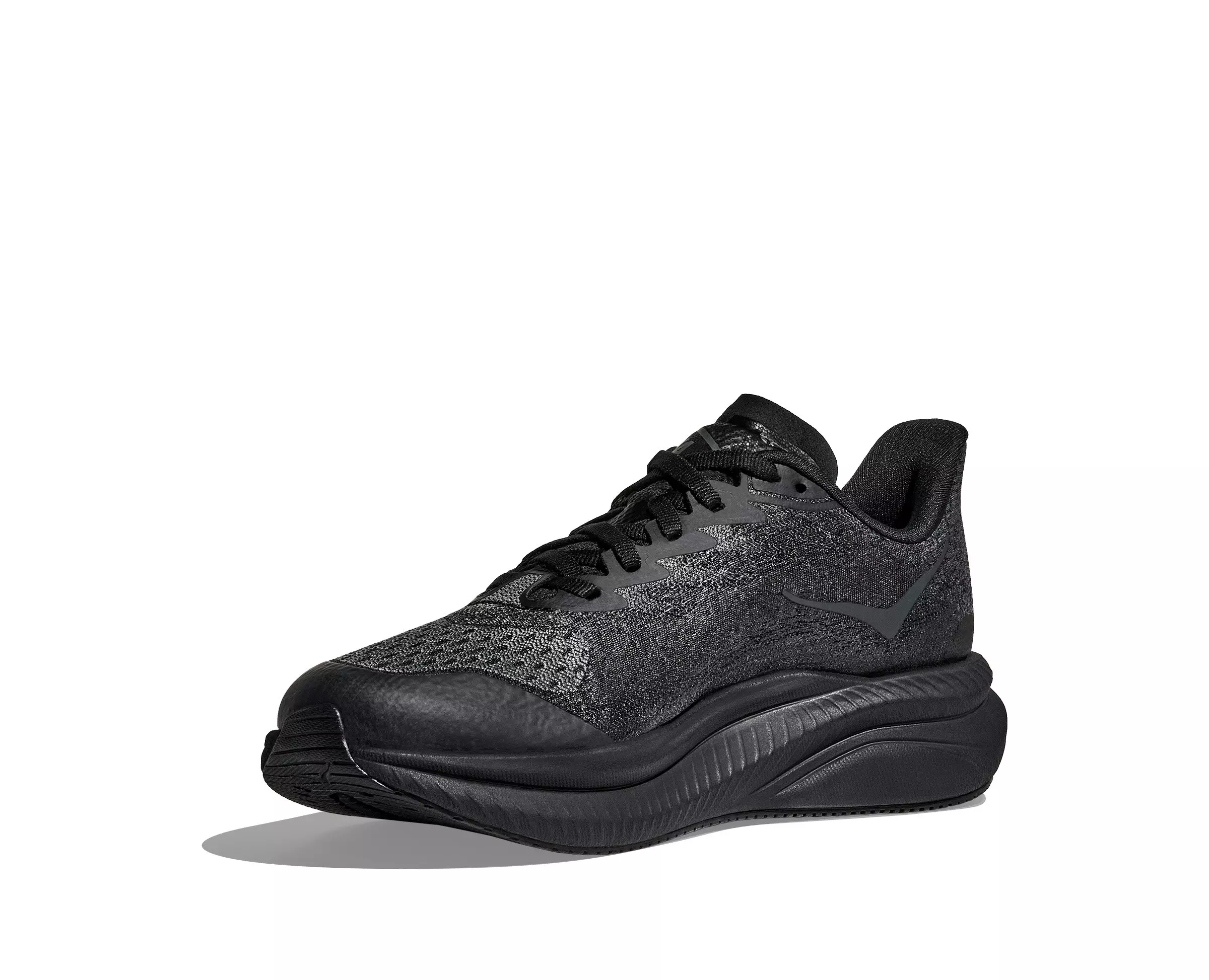 Hoka Mach 6 "Black/Black" Grade School Kids' Running Shoe - BLACK