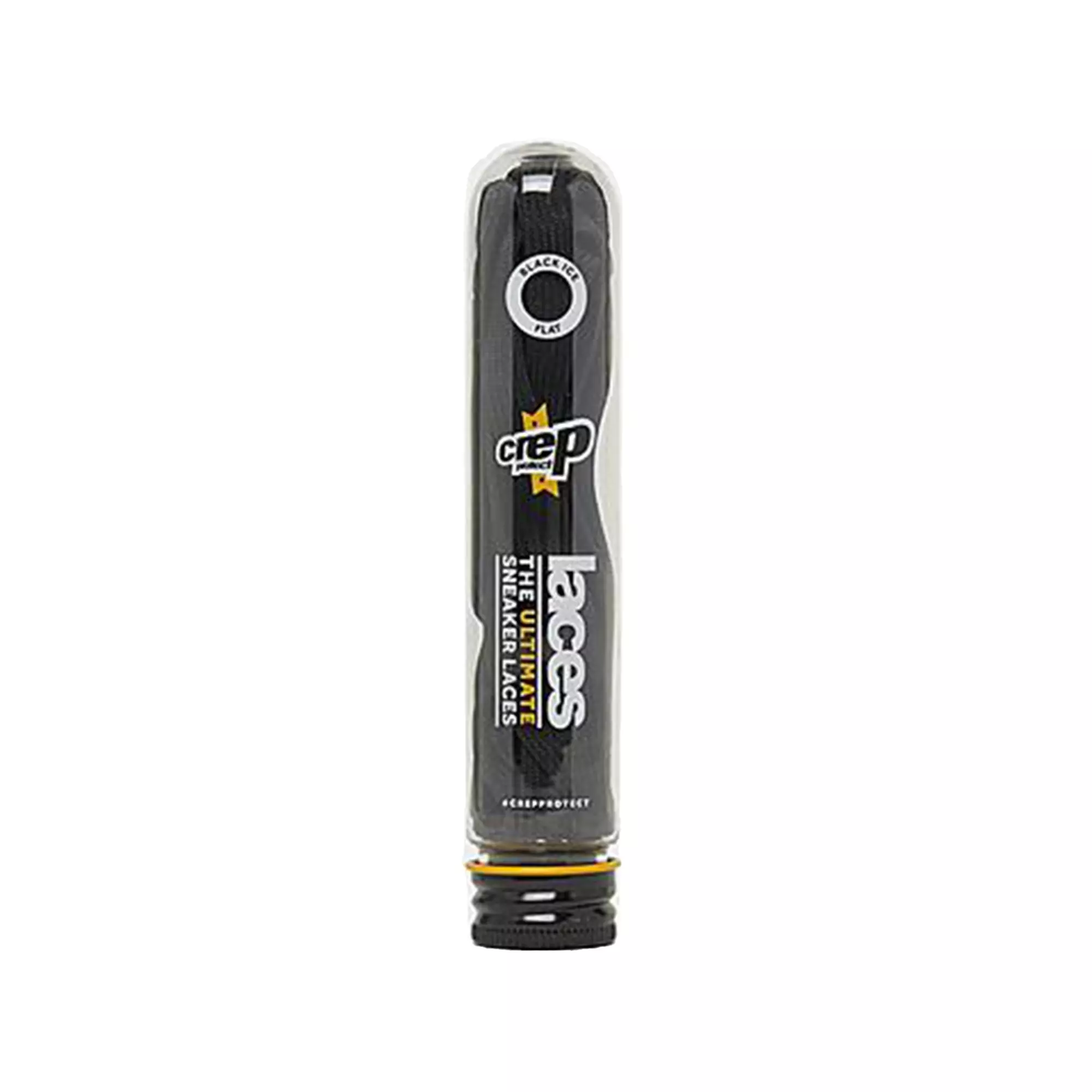 Crep Protect Flat Shoe Laces-Black - BLACK