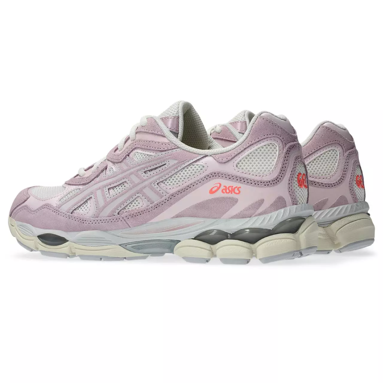 ASICS GEL-NYC "Cream/Rose" Unisex Shoe - PINK/GREY
