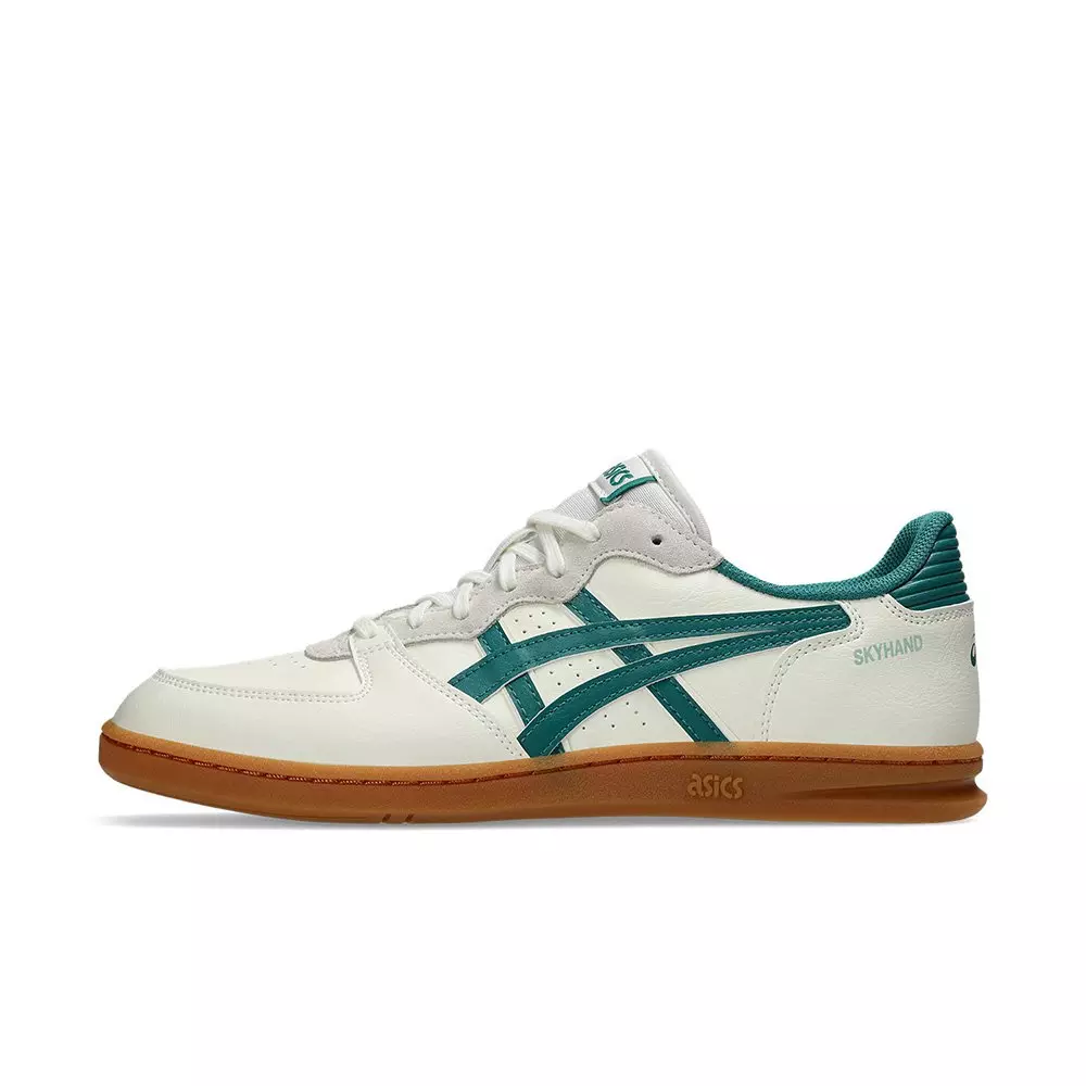 ASICS Skyhand OG "Cream/Green" Unisex Shoe - WHITE/GREEN