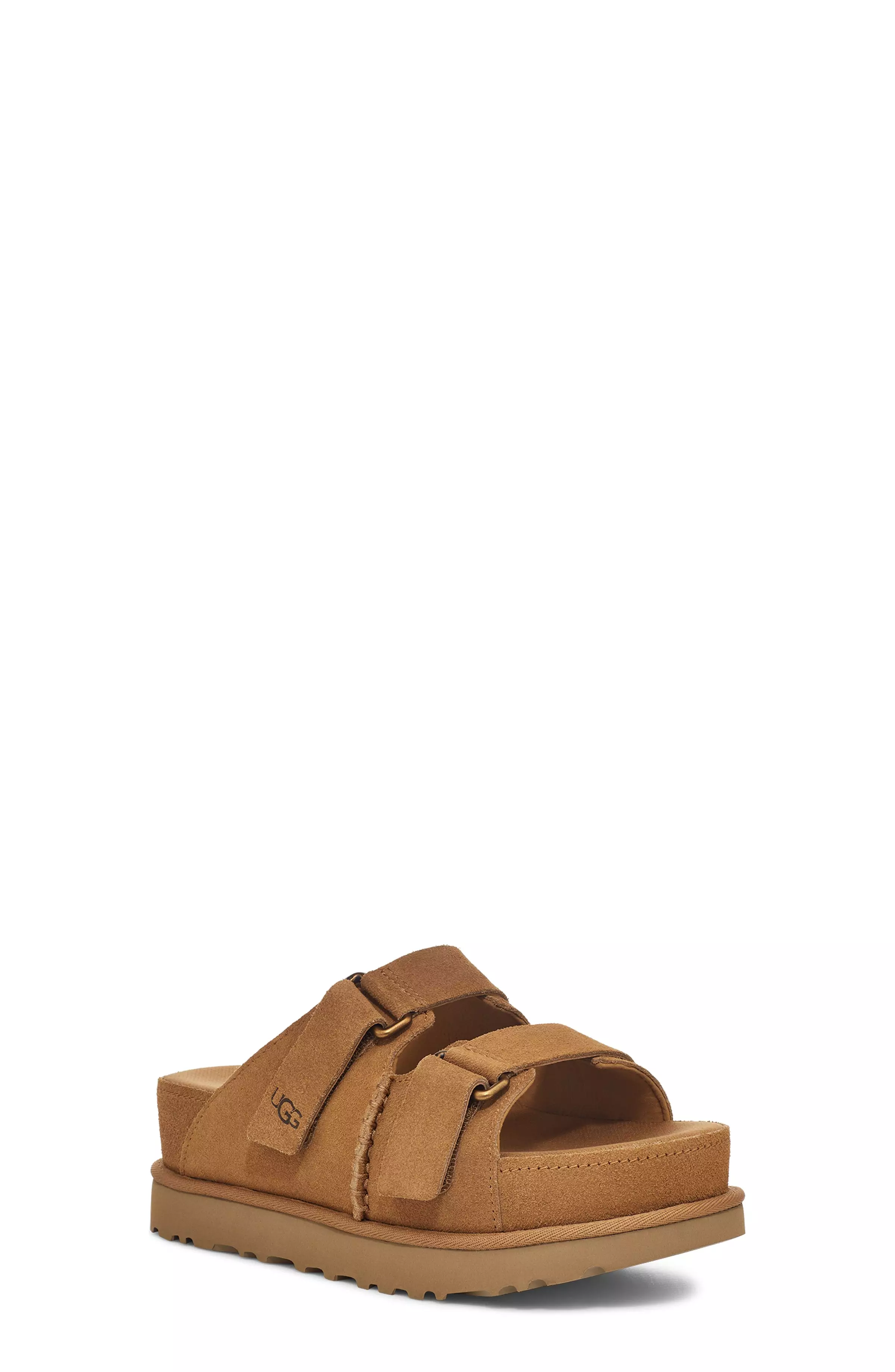 UGG Goldenstar Hi "Chestnut" Women's Slide - BROWN