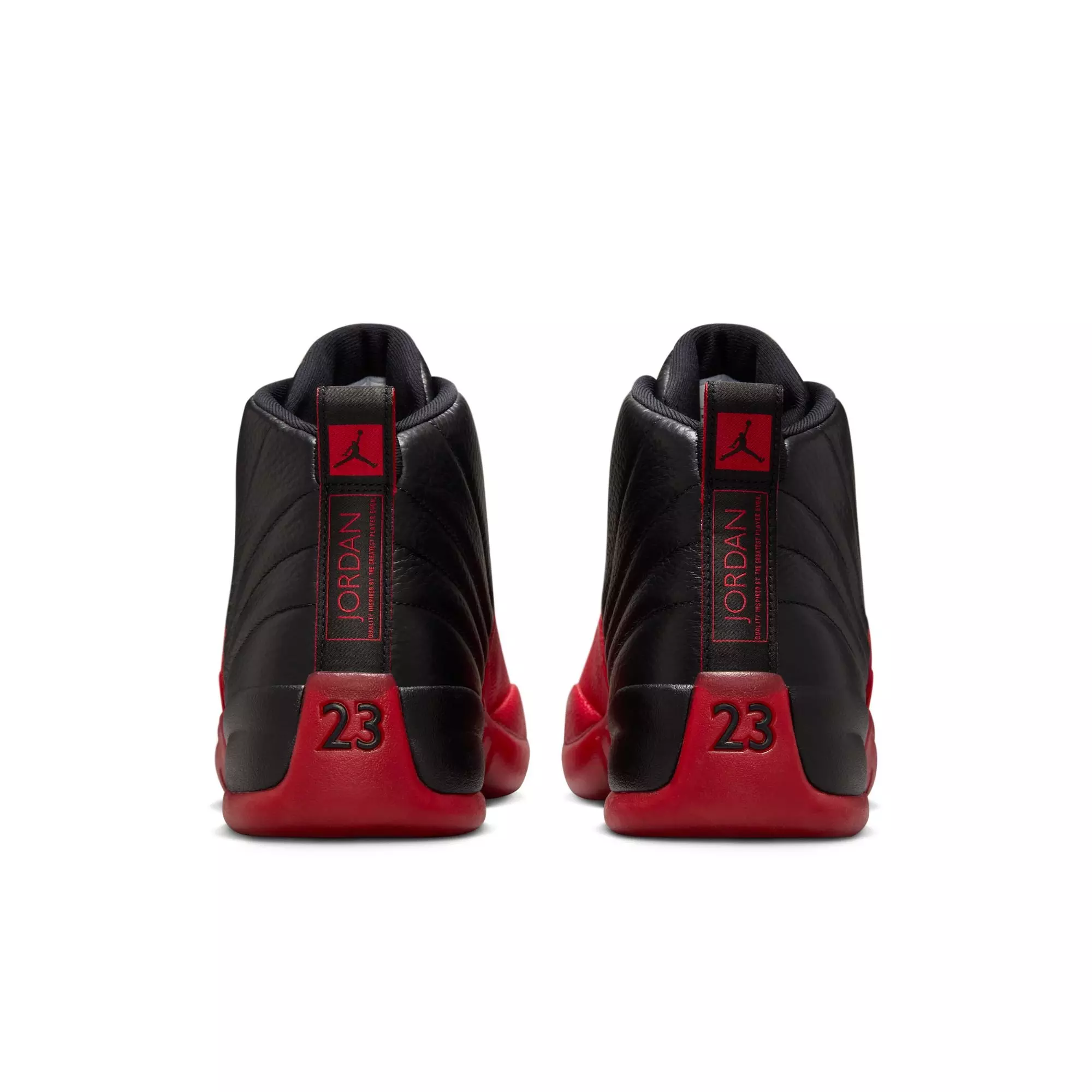 Jordan 12 Retro "Black and Varsity Red" Men's Shoe - BLACK/VARSITY RED