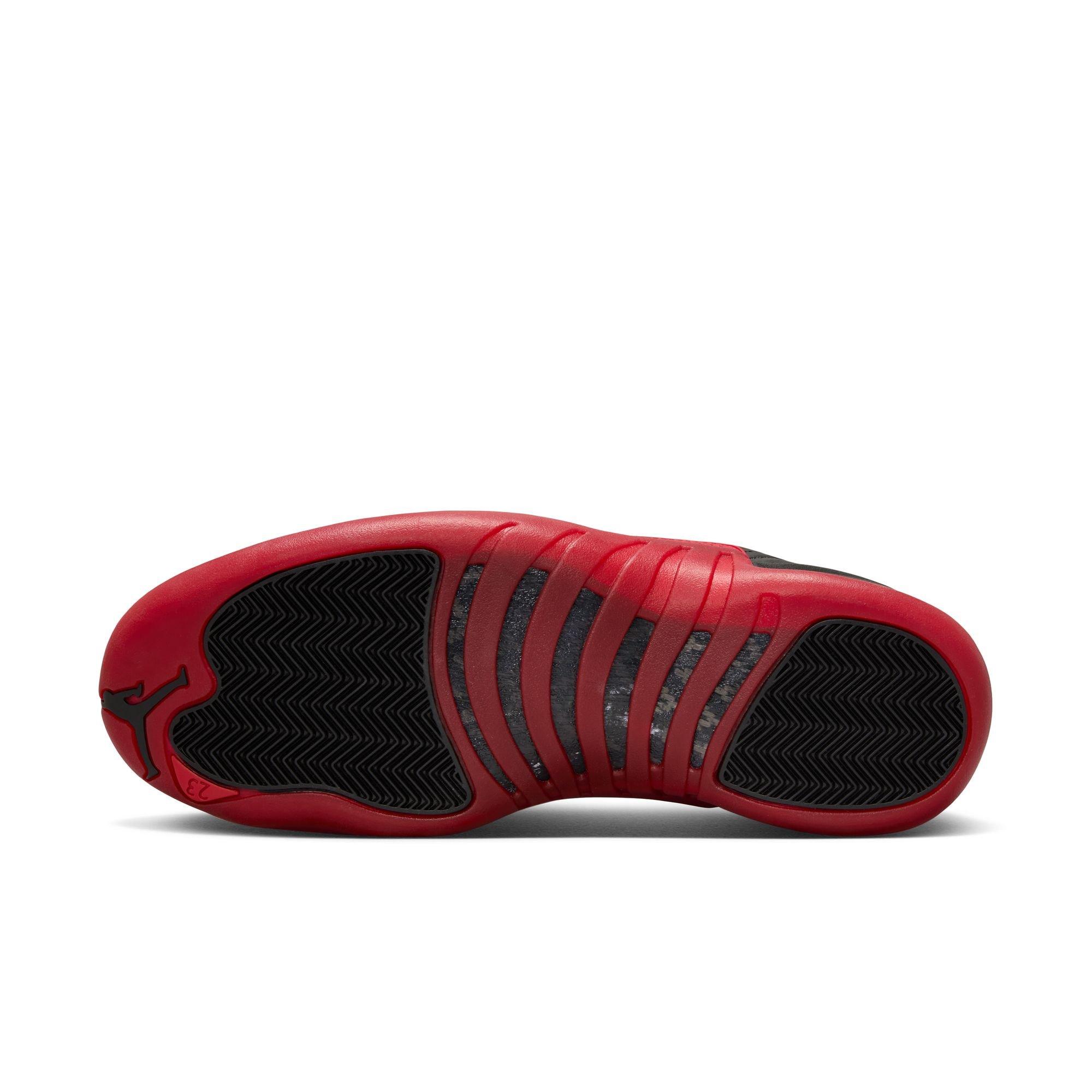 Jordan 12 Retro "Black and Varsity Red" Men's Shoe