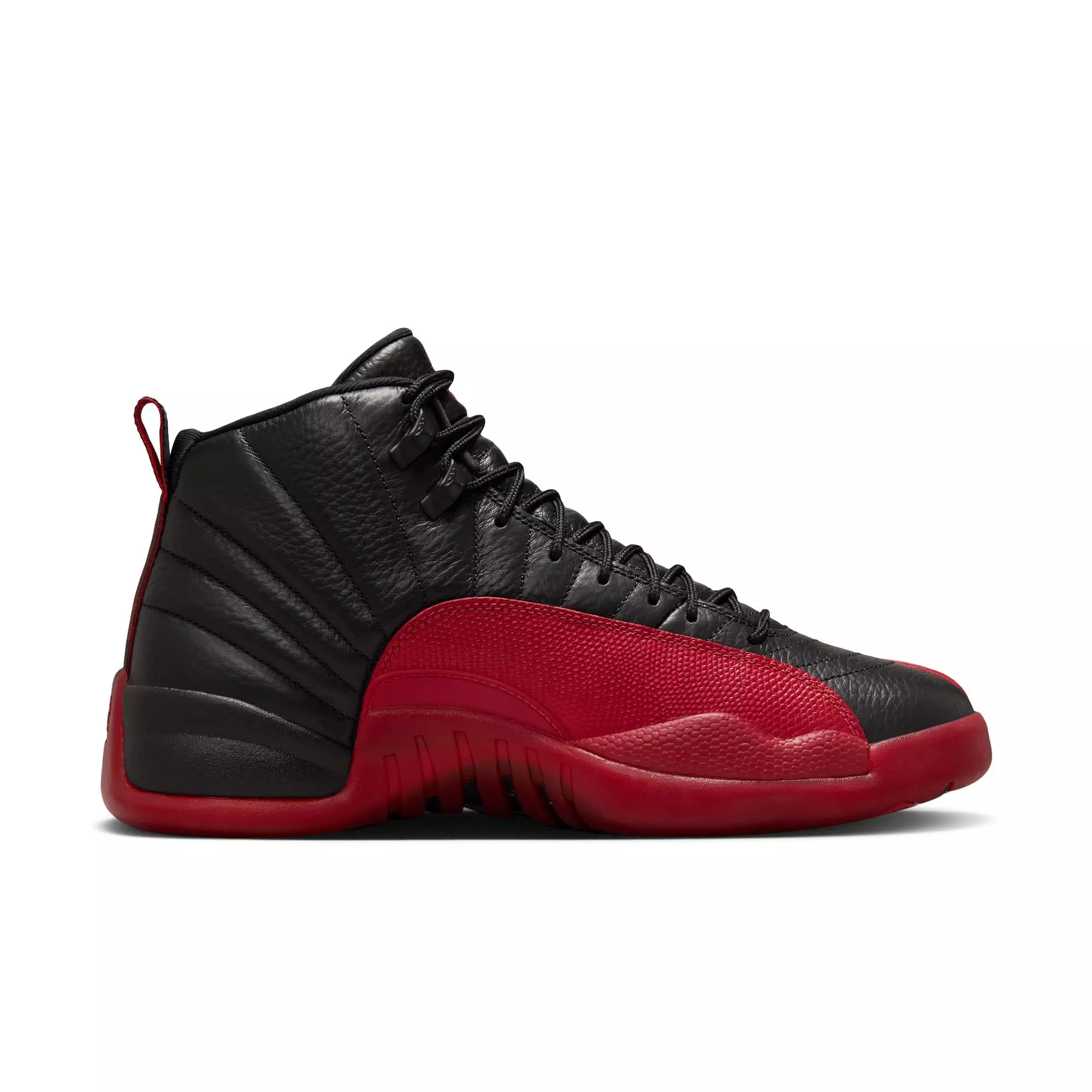 Jordan 12 Retro "Black and Varsity Red" Men's Shoe - BLACK/VARSITY RED