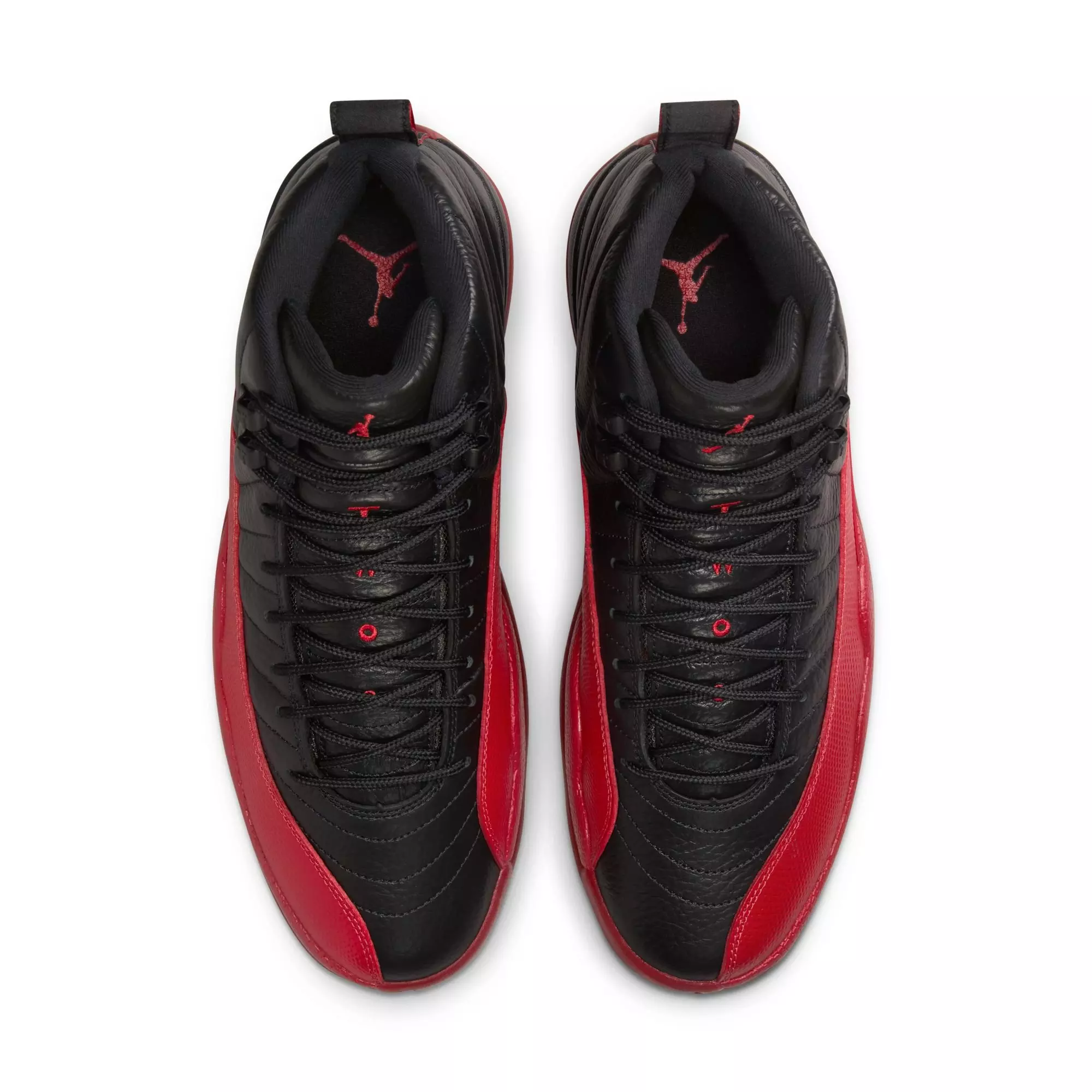 Jordan 12 Retro "Black and Varsity Red" Men's Shoe - BLACK/VARSITY RED