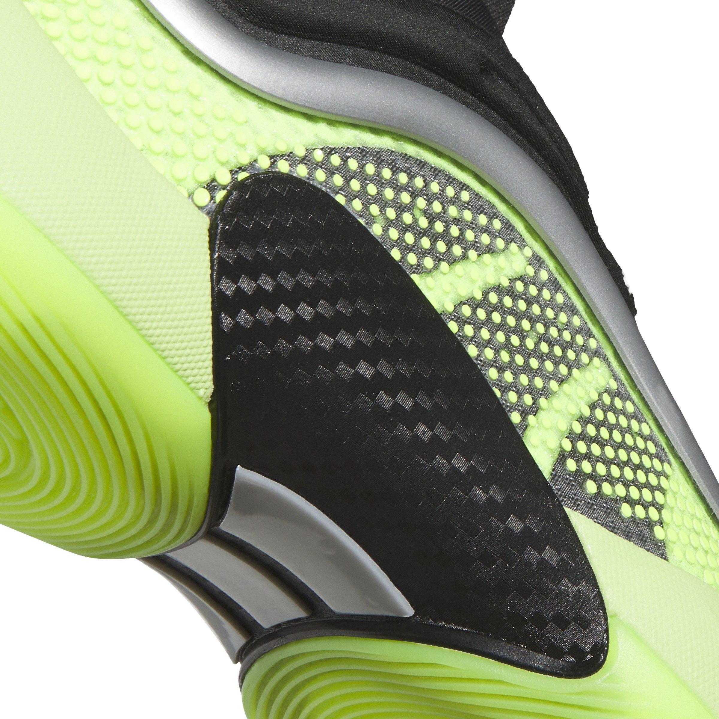 adidas D.O.N. Issue 6 "Black/Green" Grade School Kids' Basketball Shoe