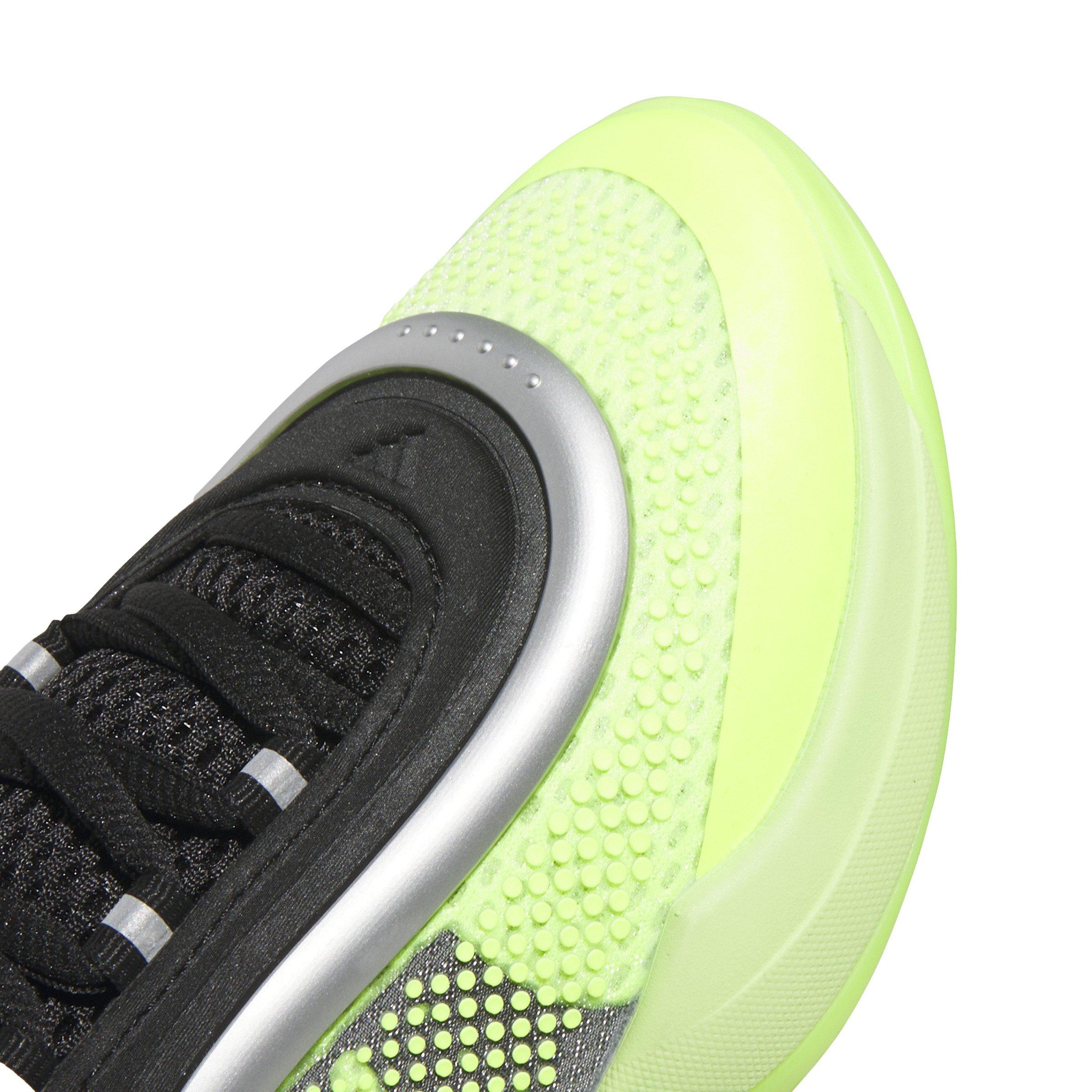 adidas D.O.N. Issue 6 "Black/Green" Grade School Kids' Basketball Shoe