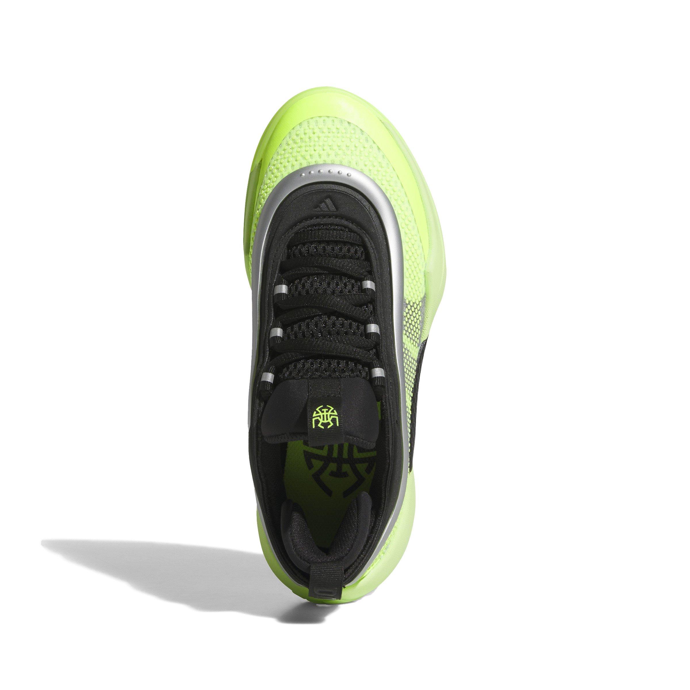 adidas D.O.N. Issue 6 "Black/Green" Grade School Kids' Basketball Shoe
