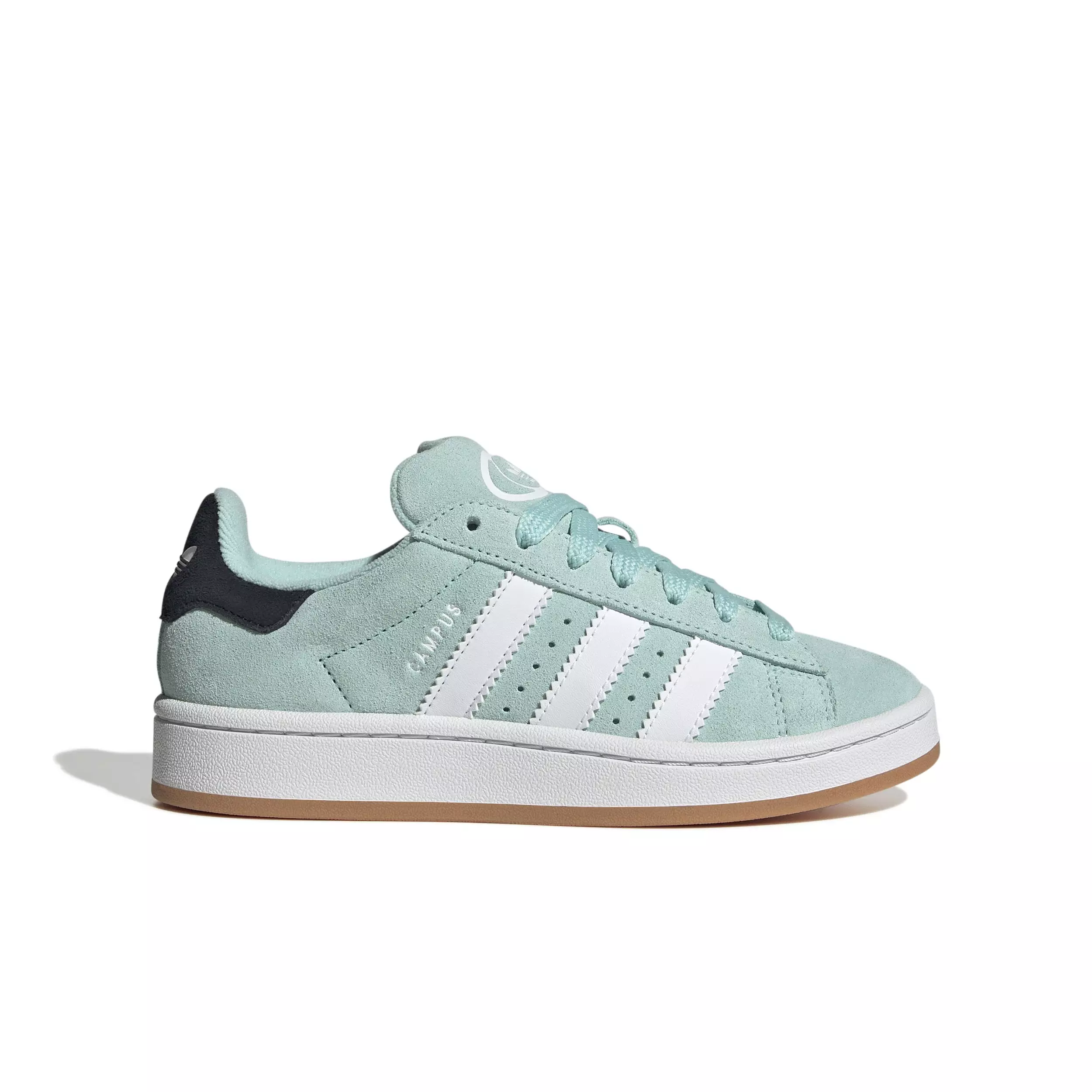 adidas Originals Campus 00s "Semi Flash Aqua/Ftwr White/Gum" Grade School Girls' Shoe - LT BLUE